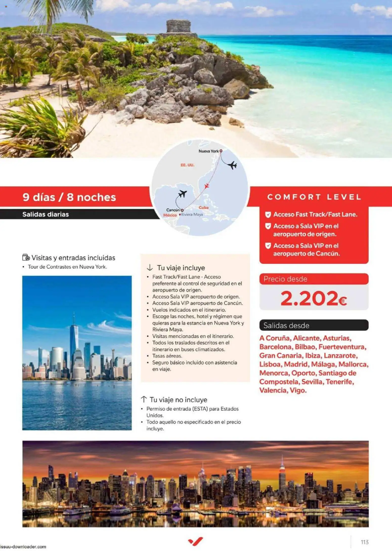 Halcón Viajes Comfort level 2026 │ válido desde el 04.06.2026 | Página: 113