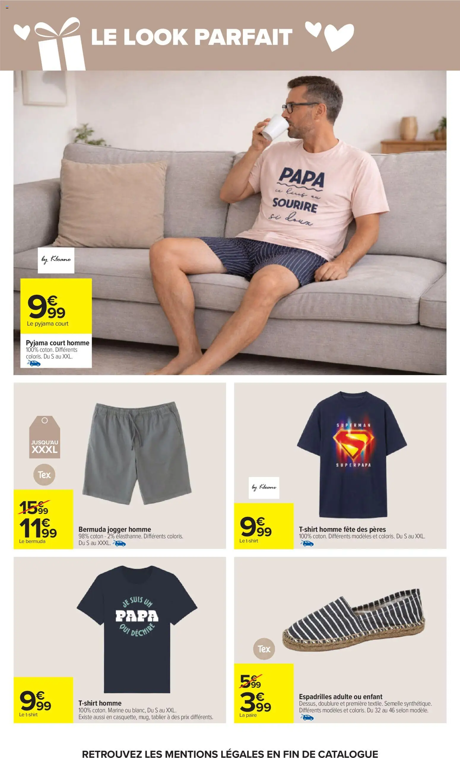 {H1} | Page: 31 | Produits: Bermuda, Tablier, Coton, Pyjama