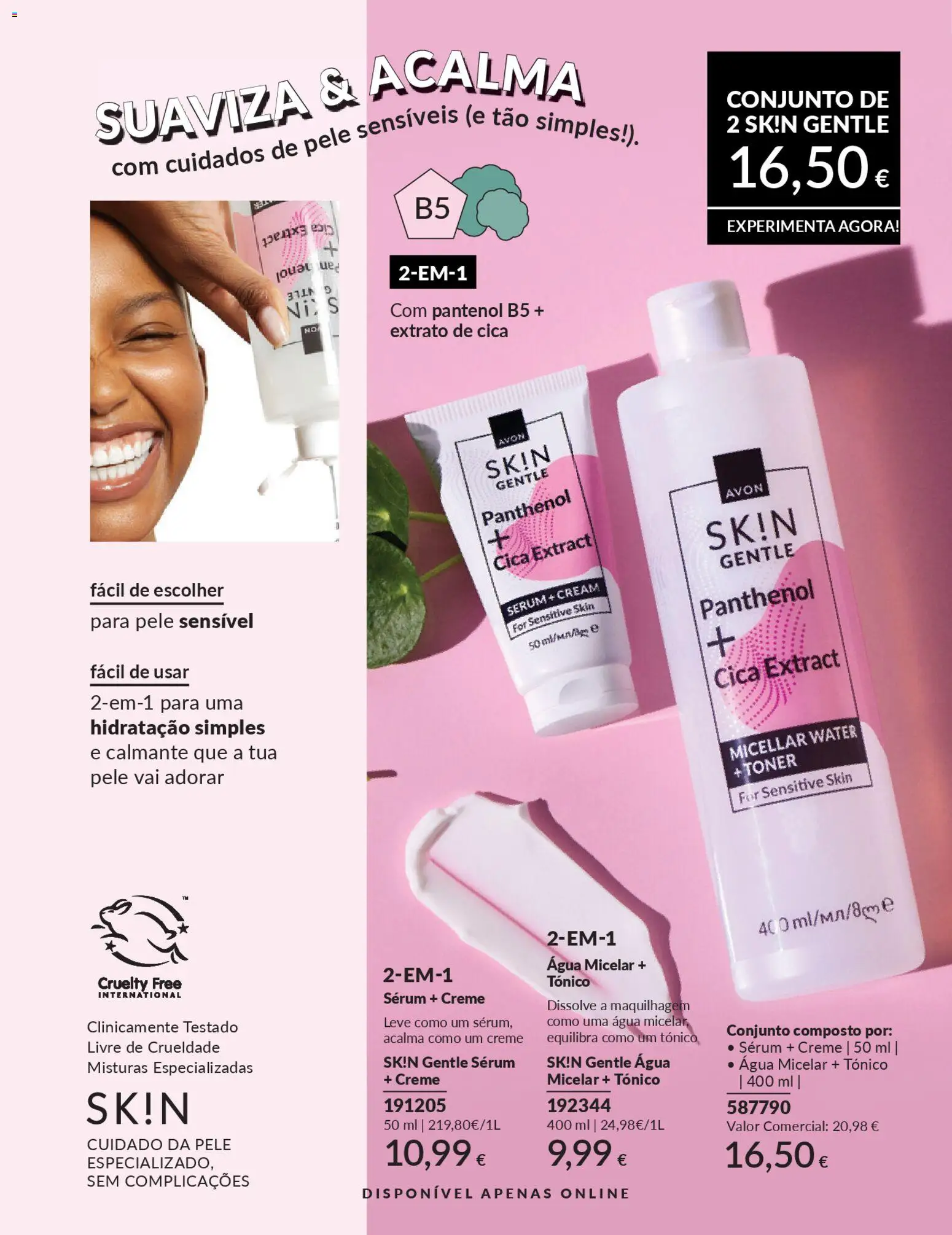 Catálogo Avon Campanha 4 │ válido de 01.04.2026 | Página: 188 | Produtos: Agua, Toner, Água micelar, Maquilhagem