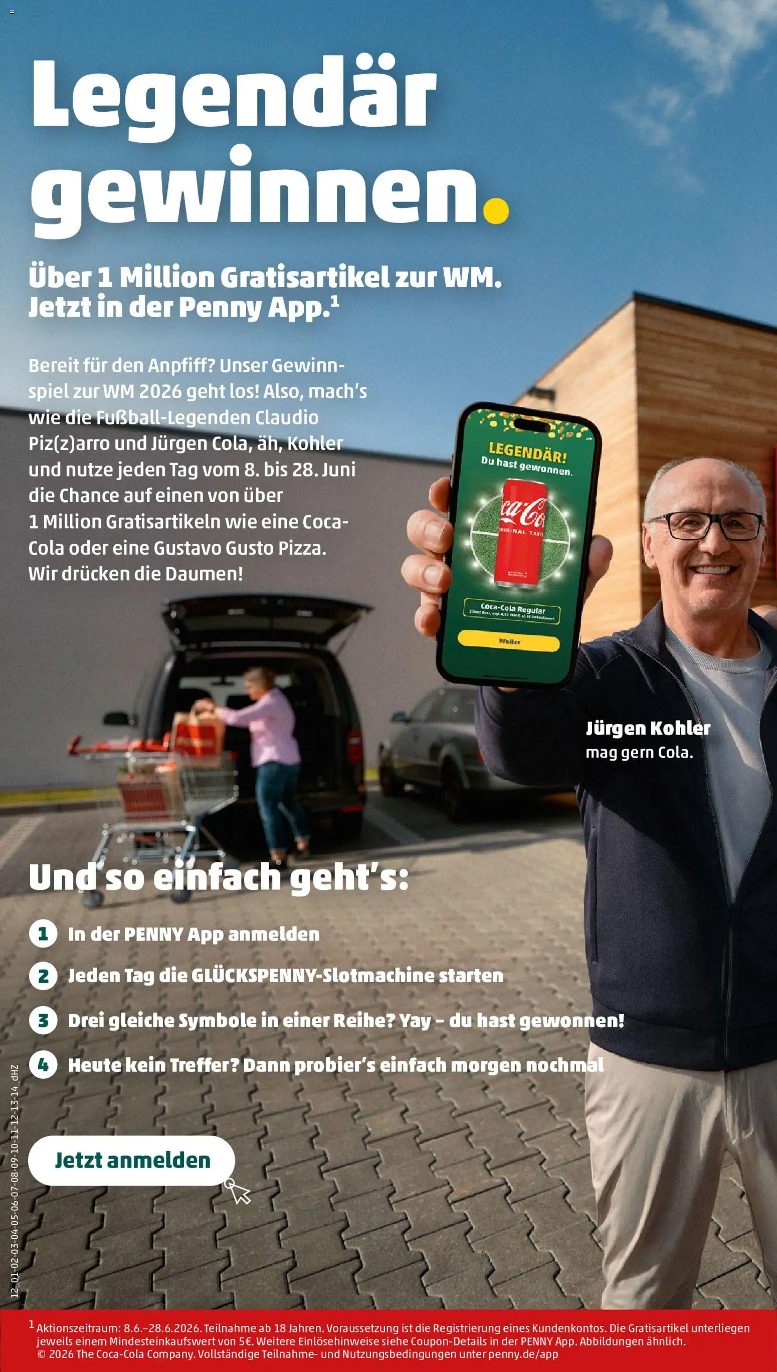 Penny Prospekt | 08.06.2026 | Wie erhält man einen begrenzten Rabatt? | Deutschland