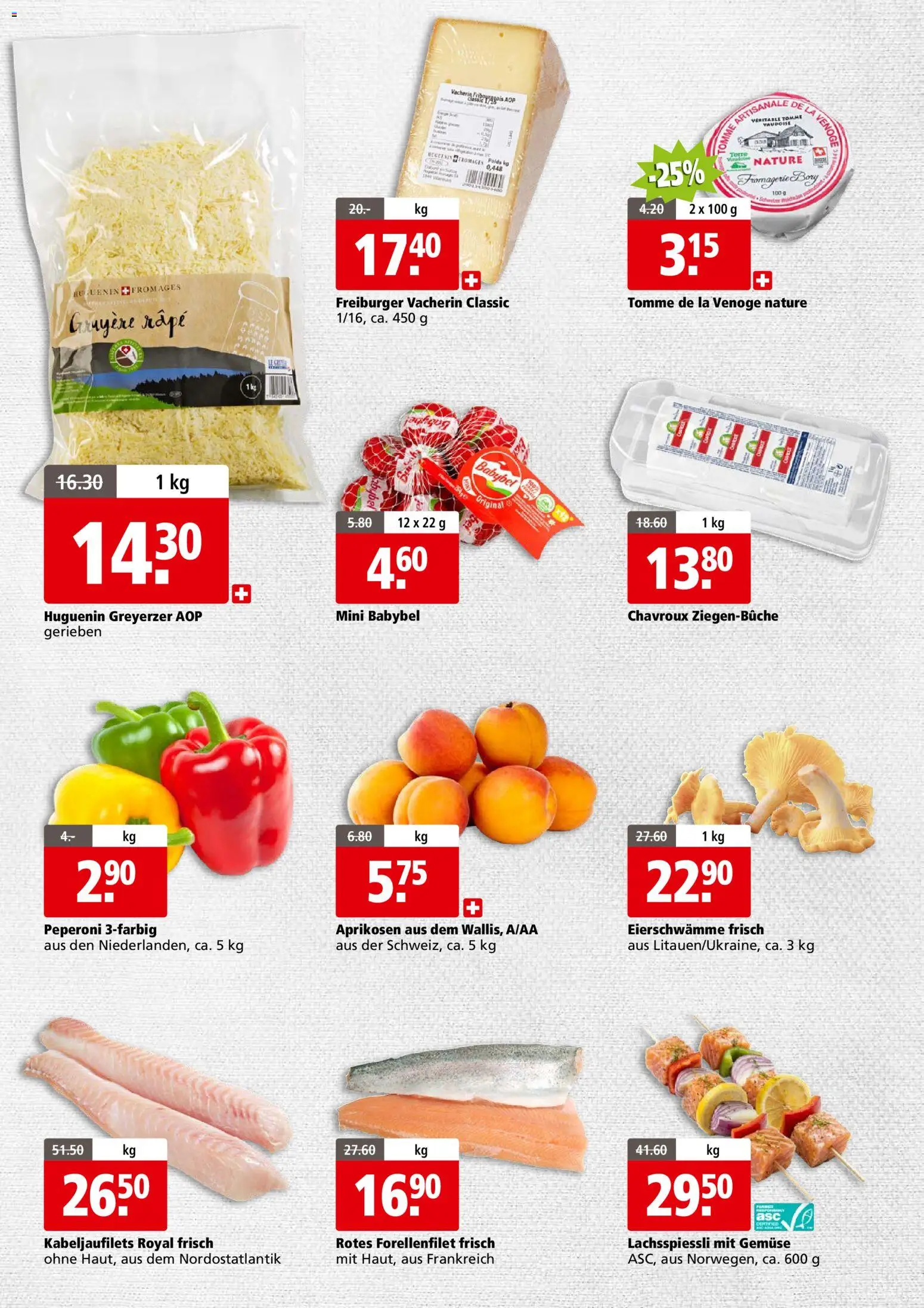 Aligro aktionen Business Chavannes, Matran, Genf, Sitten – gültig ab 29.06.2026 | Seite: 2 | Produkte: Gemüse