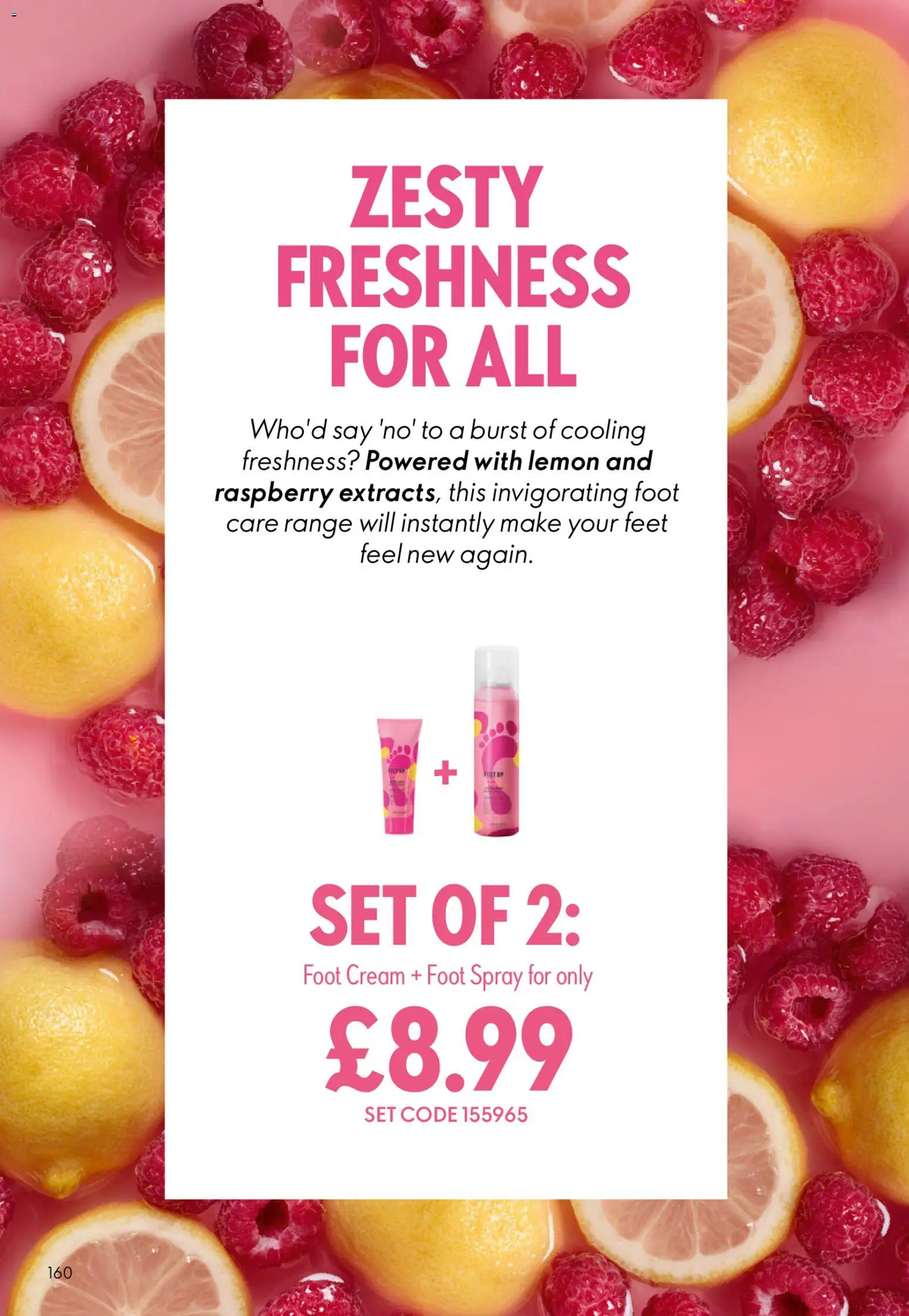 {H1} | Page: 160 | Products: Cream, Raspberry, Lemon