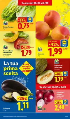 Anteprima del volantino Insalata Romana, Al pezzo valido a partire dal 30/07/2026 | Pagina: 5