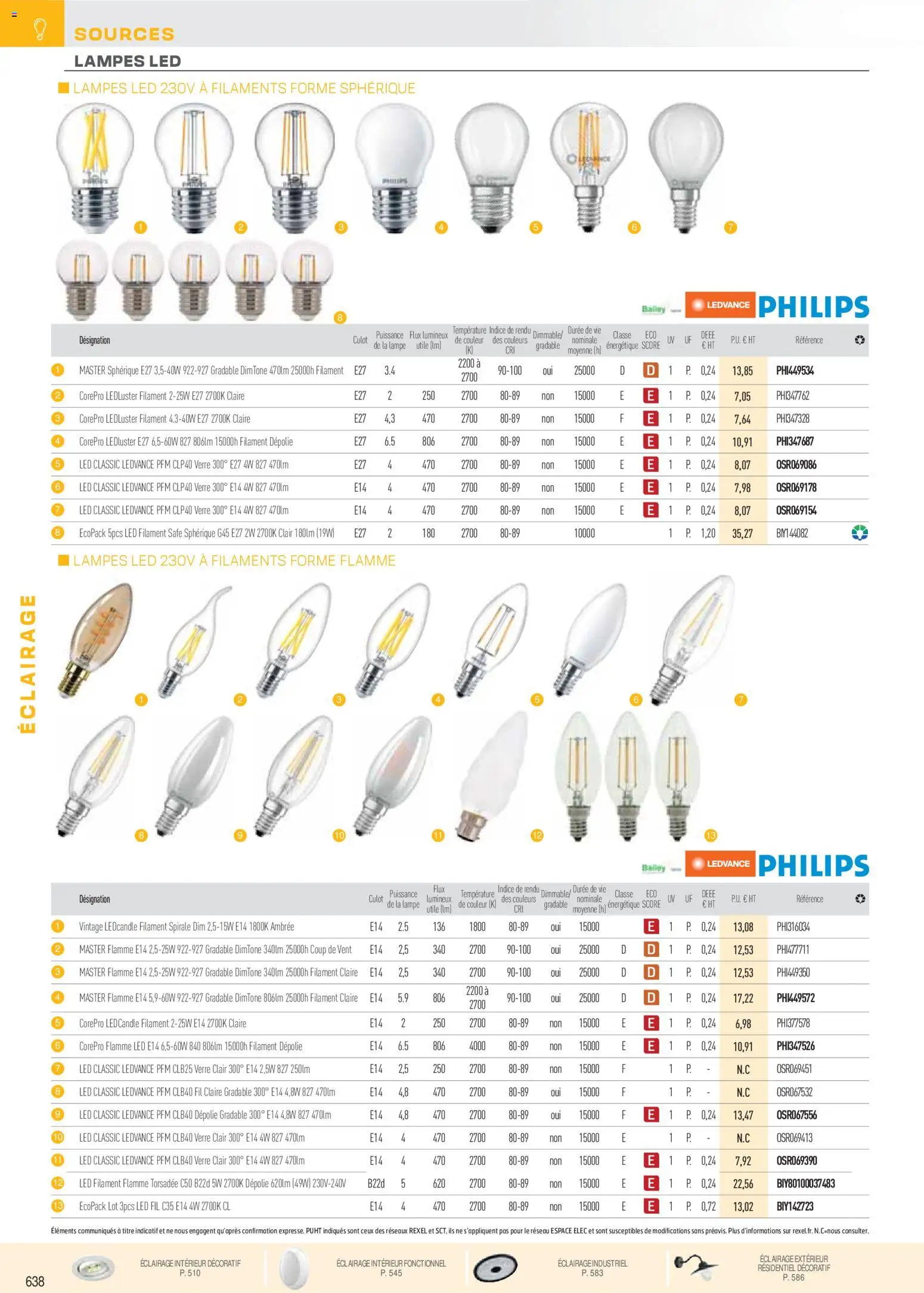 {H1} | Page: 130 | Produits: Éclairage, Lampe