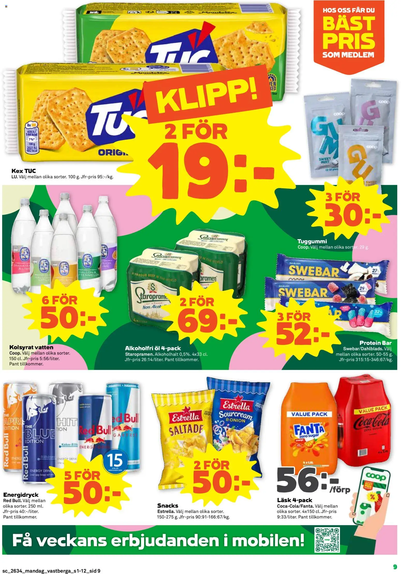 Stora Coop reklamblad aktuell från 17/08/2026 | Sida: 9
