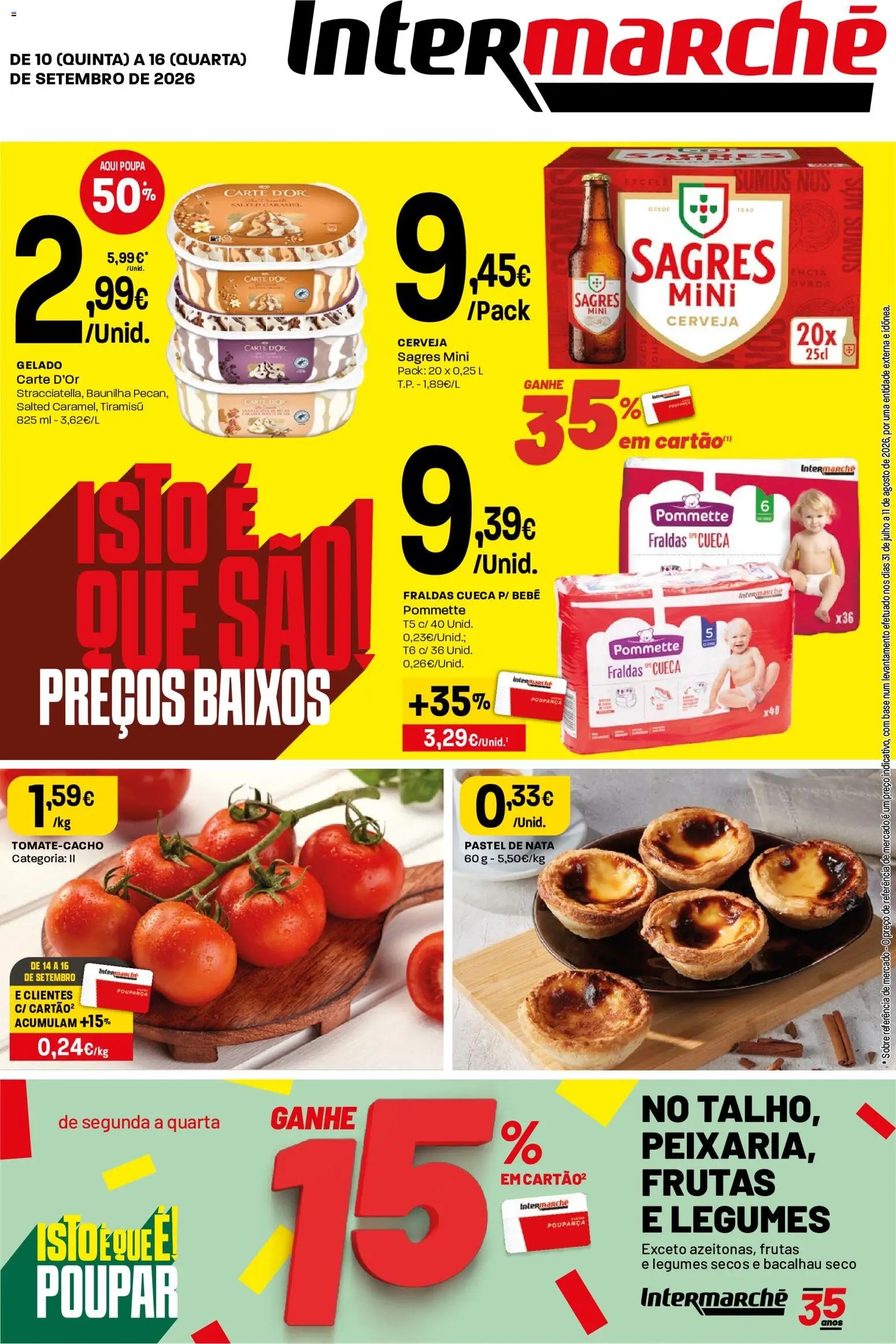 Intermarché Folheto Mini │ válido de 10/09/2026 | Página: 1