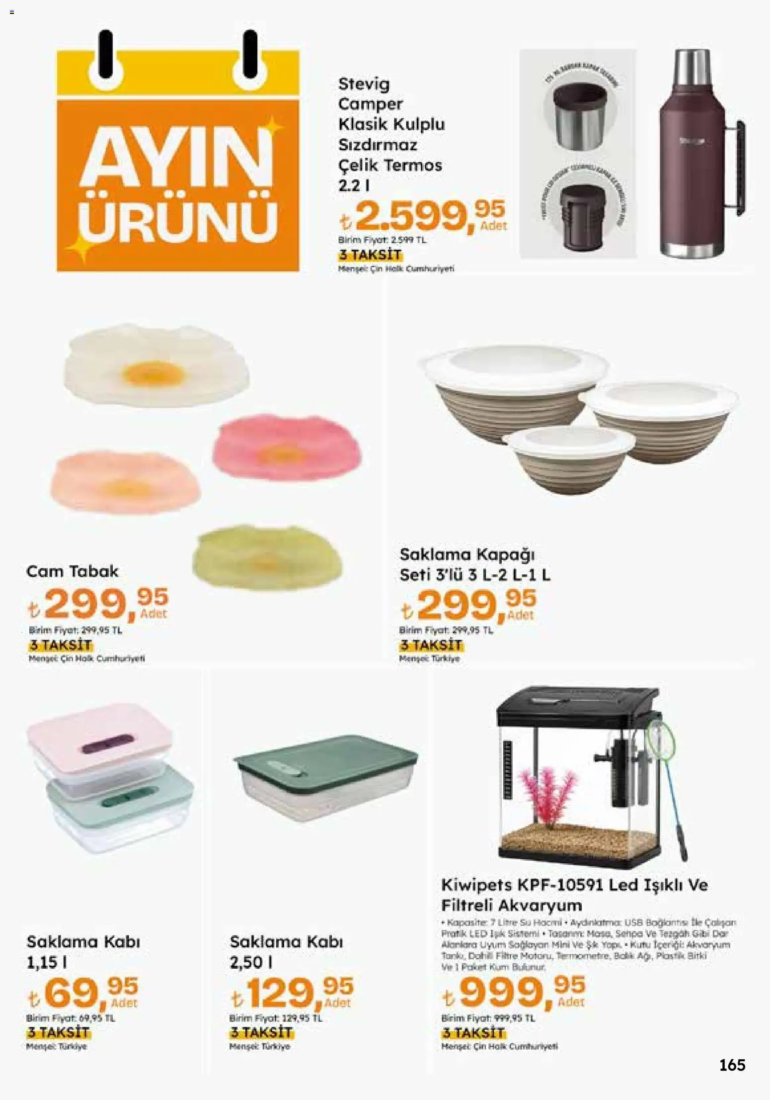 Migros Katalog - Migroskop - 10 Eylül 2026 tarihinden itibaren geçerlidir | Sayfa: 165