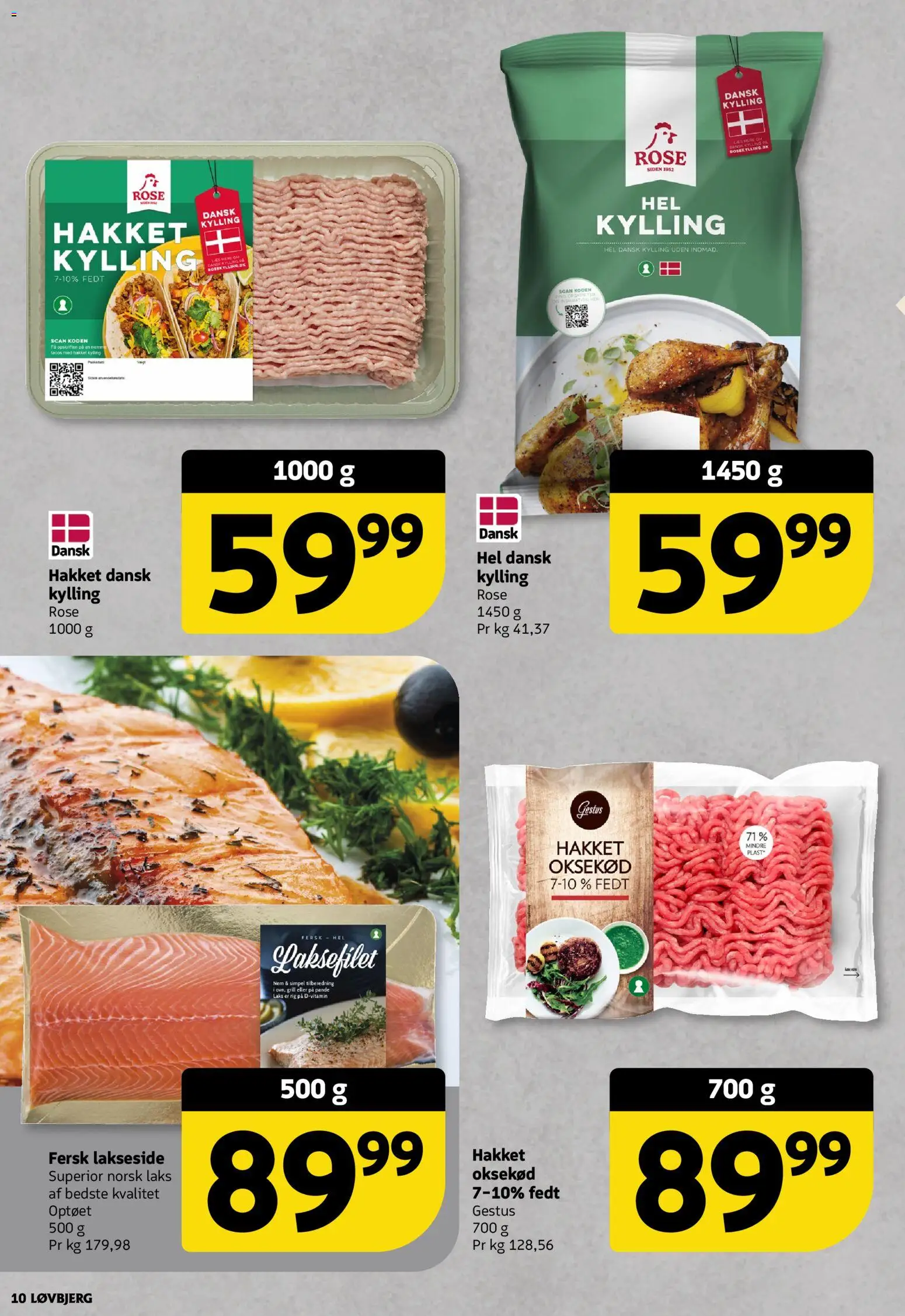 Løvbjerg tilbudsavis – gyldig fra 22.05.2026 | Side: 10 | Produkter: Oksekød, Grill