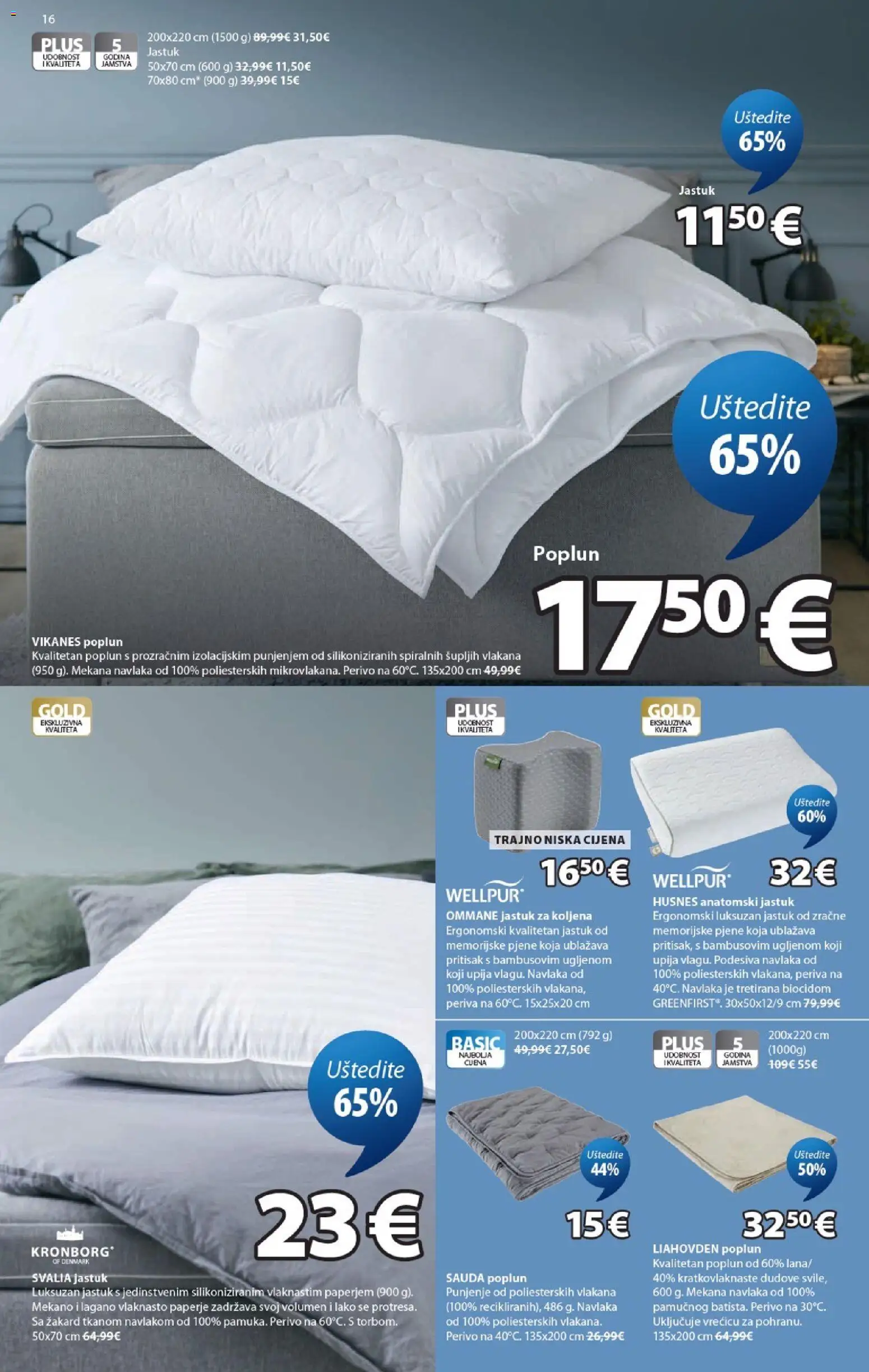 JYSK katalog | vrijedi od 02.09.2026 | Stranica: 16