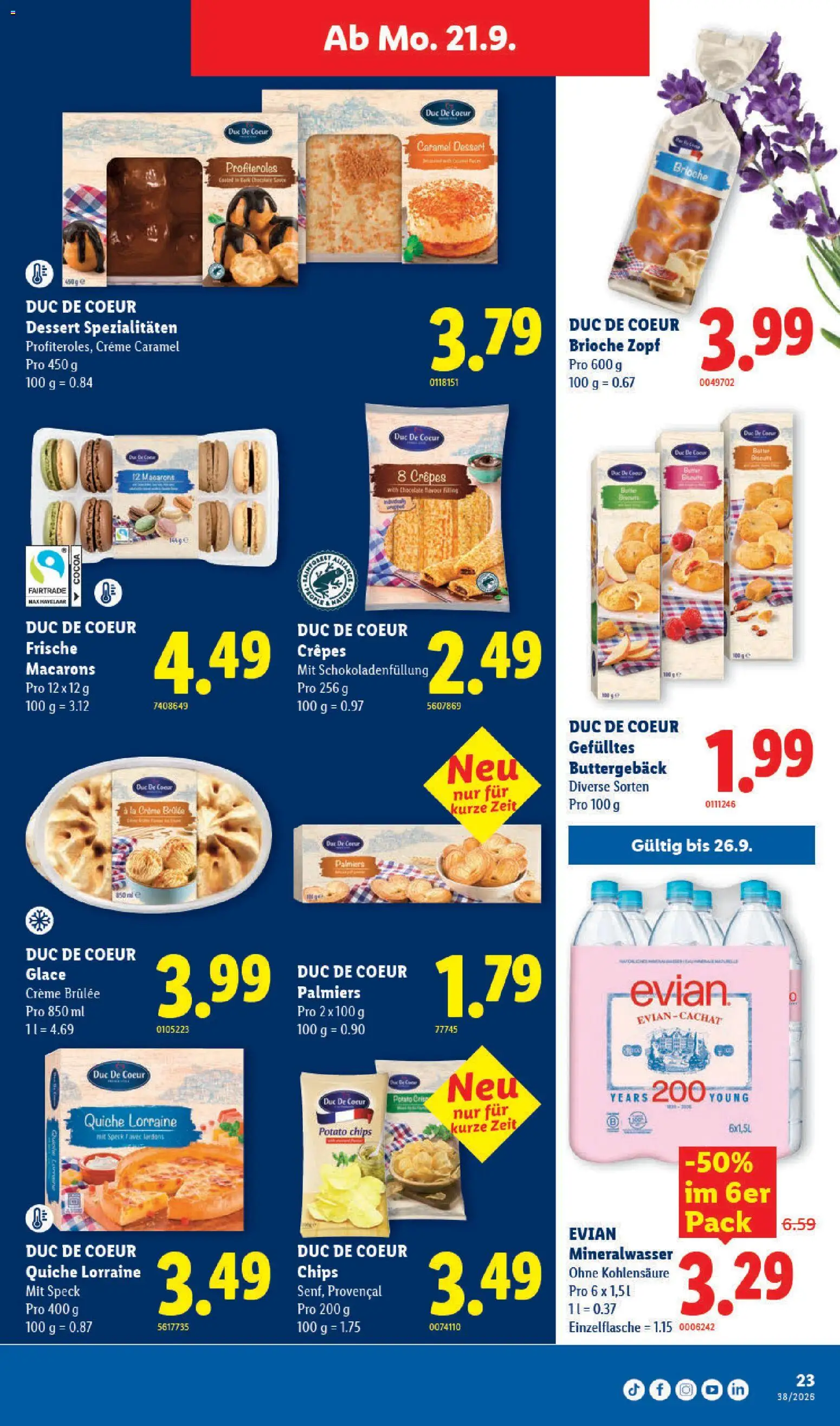 Lidl aktionen – gültig ab 17.09.2026 | Seite: 23