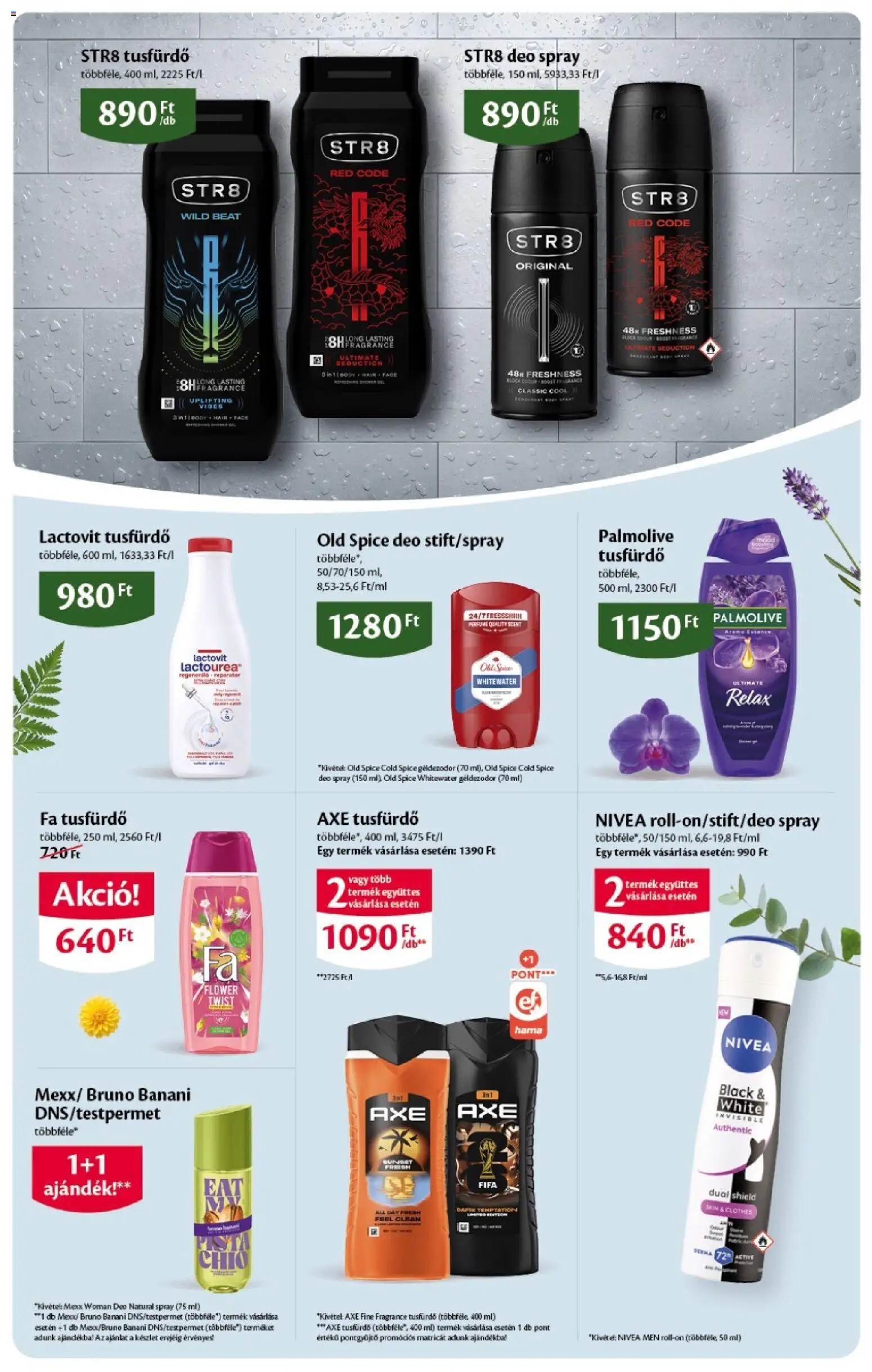 EcoFamily akciós ujság - amely érvényes a következő dátumtól: 2026.07.09. | Oldal: 11 | Termékek: Old spice, Tusfürdő