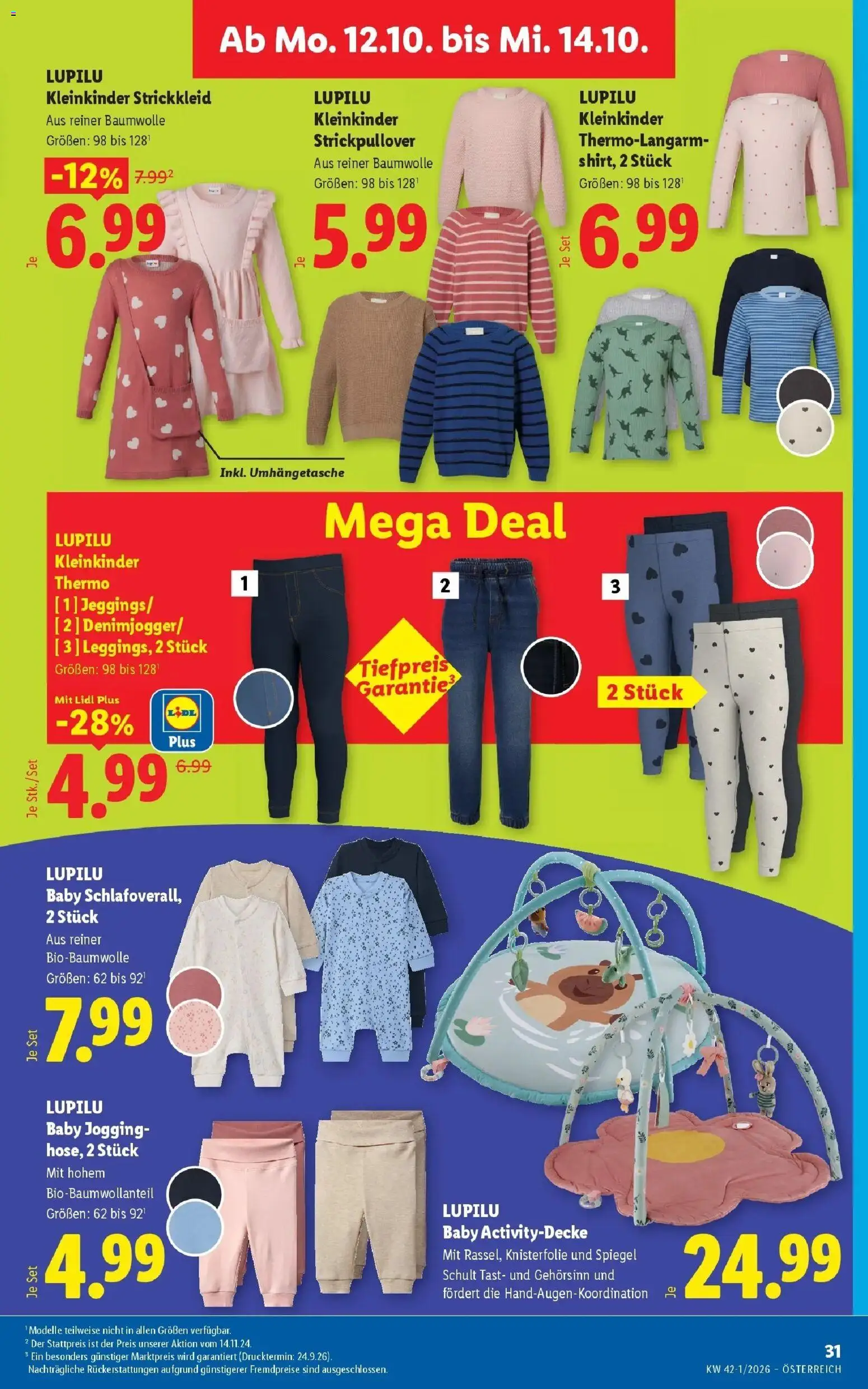 Lidl Flugblatt - Fohnsdorf ab 04.10.2026 - Angebote ab donnerstag | Seite: 40 | Produkte: Leggings, Spiegel