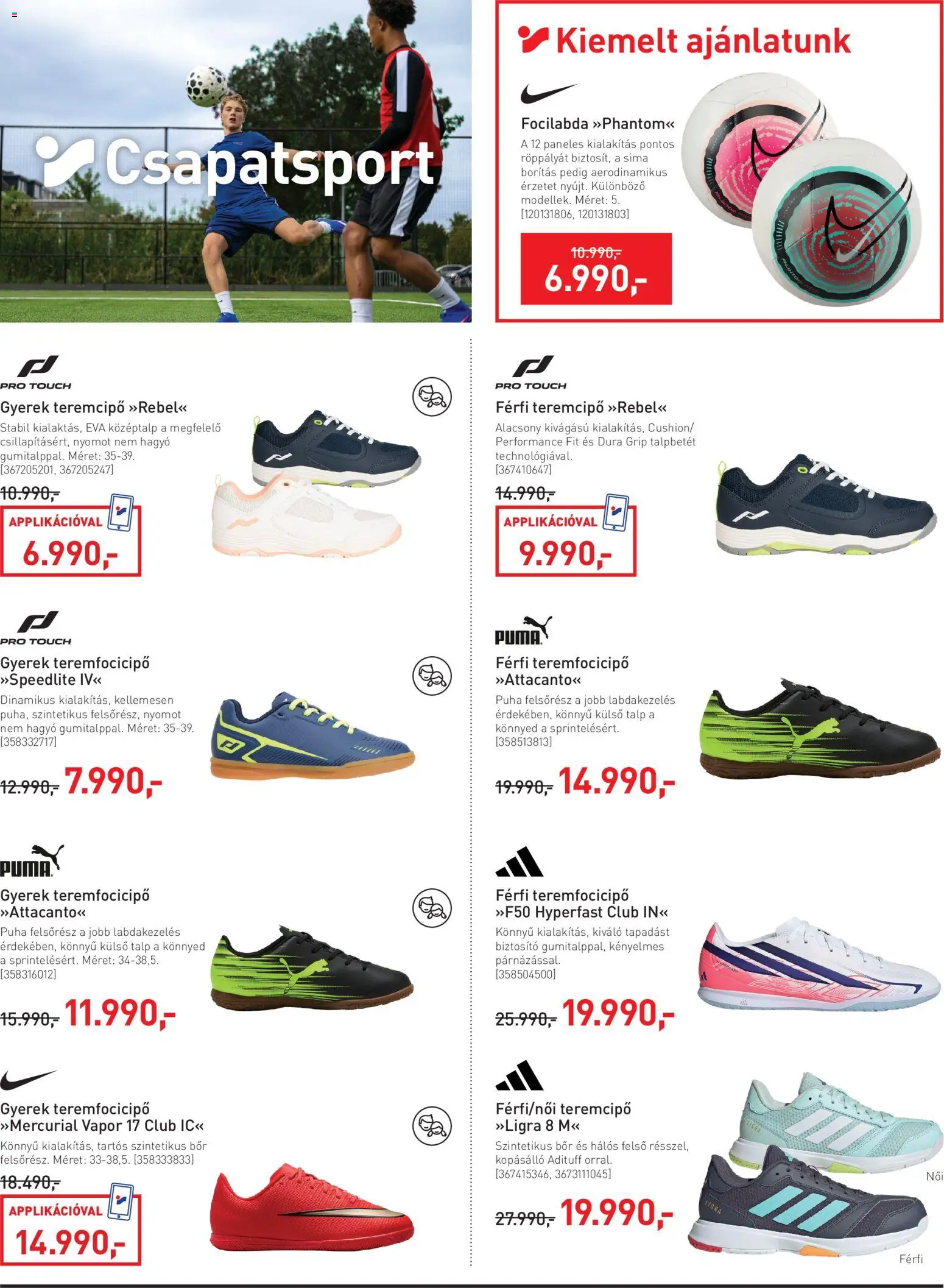 Intersport akciós ujság - amely érvényes a következő dátumtól: 2026.08.18. | Oldal: 4