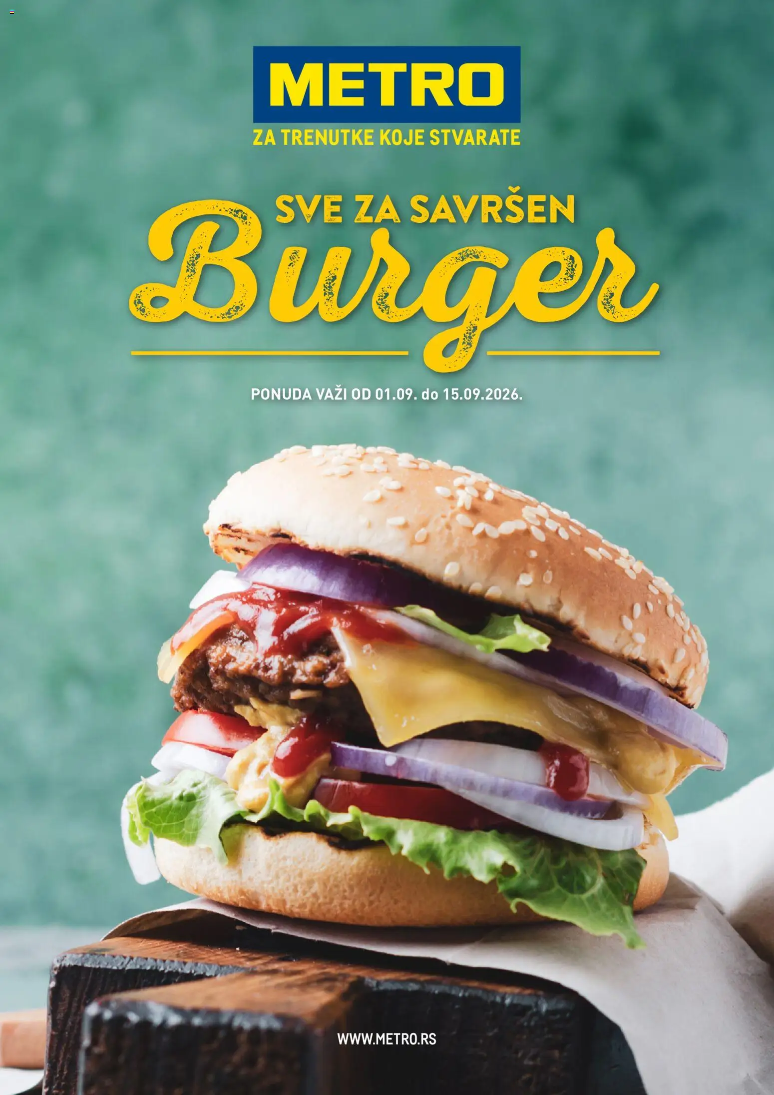 Metro katalog - važi od 01.09.2026 | Strana: 1 | Proizvode: Burger
