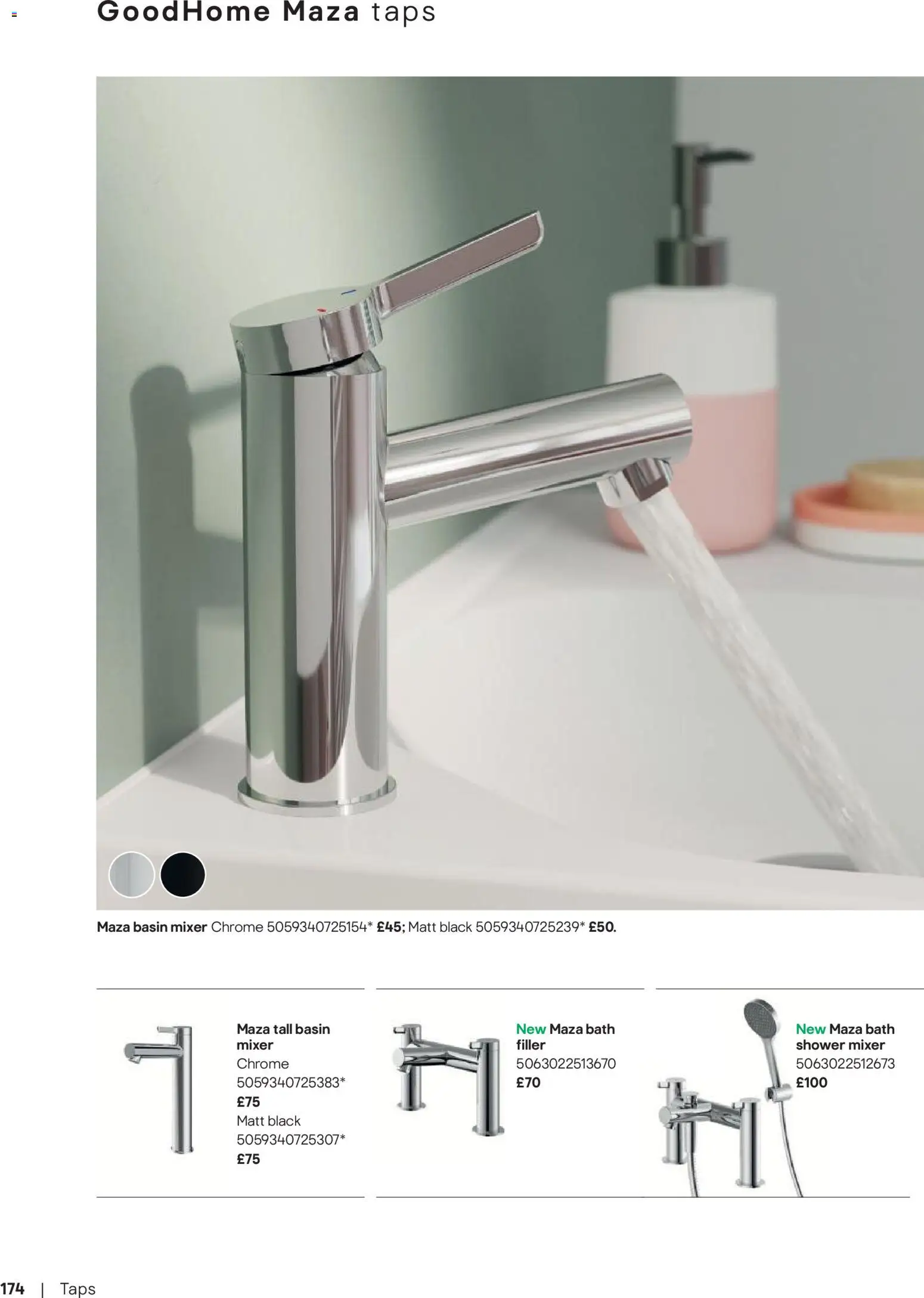 {H1} | Page: 175 | Products: Bath, Shower, Mixer