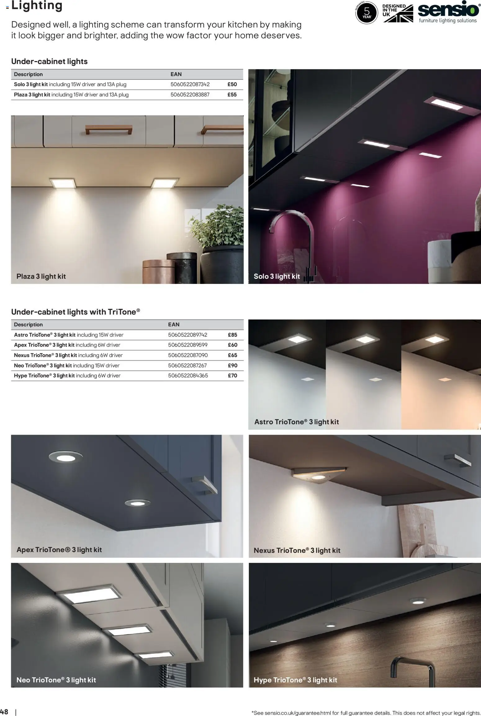 {H1} | Page: 48 | Products: Kitchen, Lights, Lighting