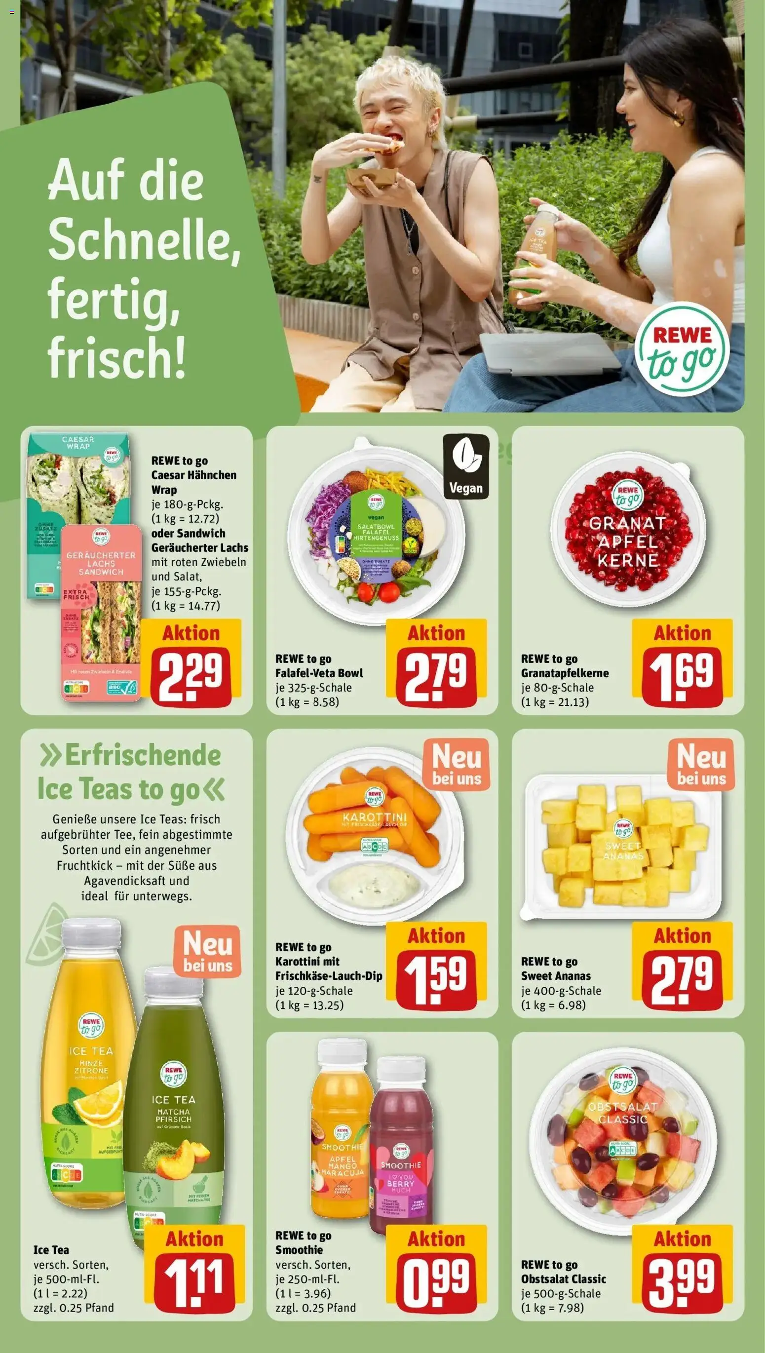 REWE Prospekt ab 04.05.2026 zum Blättern » Angebote | Seite: 18 | Produkte: Hahnchen, Äpfel, Zitrone, Pfirsich
