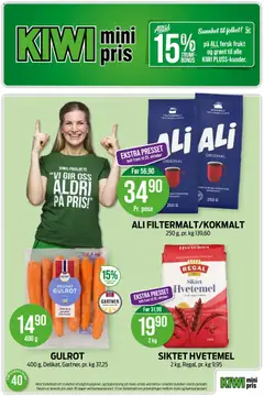 Forhåndsvisning av Kiwi kundeavis gyldig fra 28/09/2026