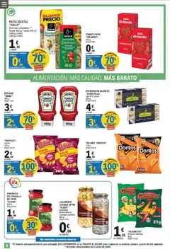 Vista previa E.Leclerc folleto válido desde el 29/07/2026 | Página: 8 | Productos: Jamón, Tomates, Νερό καρύδας, Pasta
