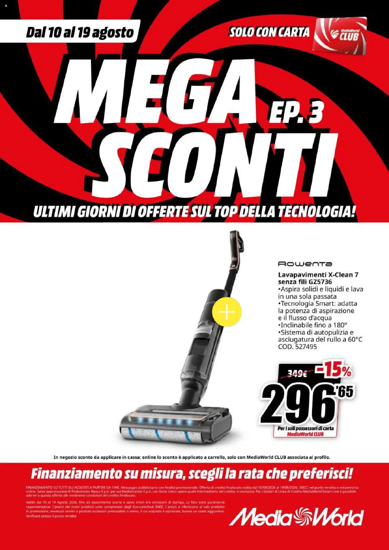 Volantino Media World del 10/08/2026 | Pagina: 59