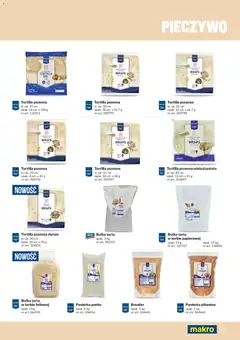 Pogląd oferty "Makro gazetka - Produktów marek własnych dla profesjonalnej Gastronomii" - ważna od 01.03.2026 | Strona: 35 | Produkty: Pieczywo, Panierka, Tortilla, Tortilla wraps