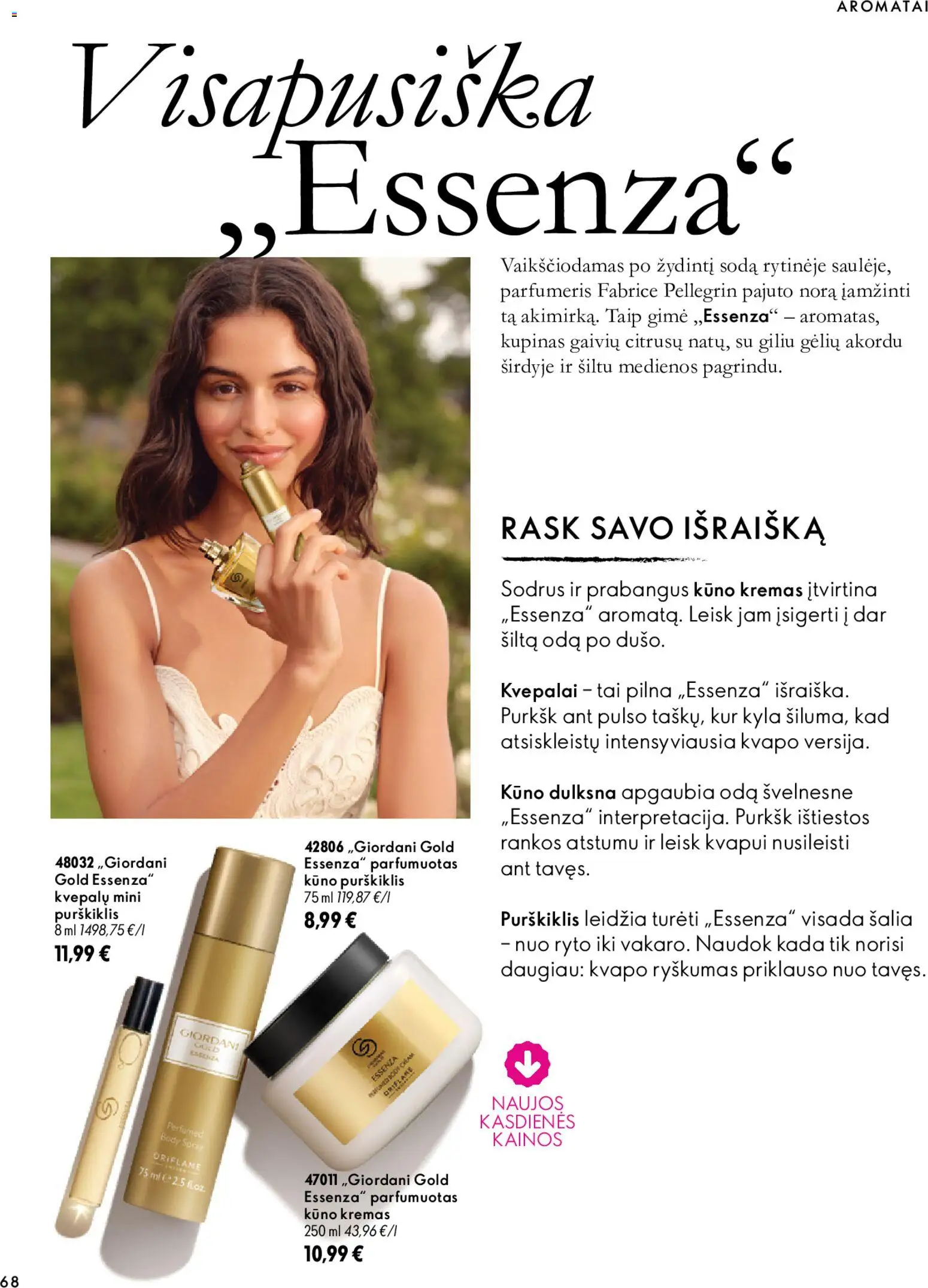 Oriflame akcijos nuo 2026.10.07 | Puslapis: 68 | Prekių: Kvepalai, Kremas, Kūno kremas, Kūno dulksna