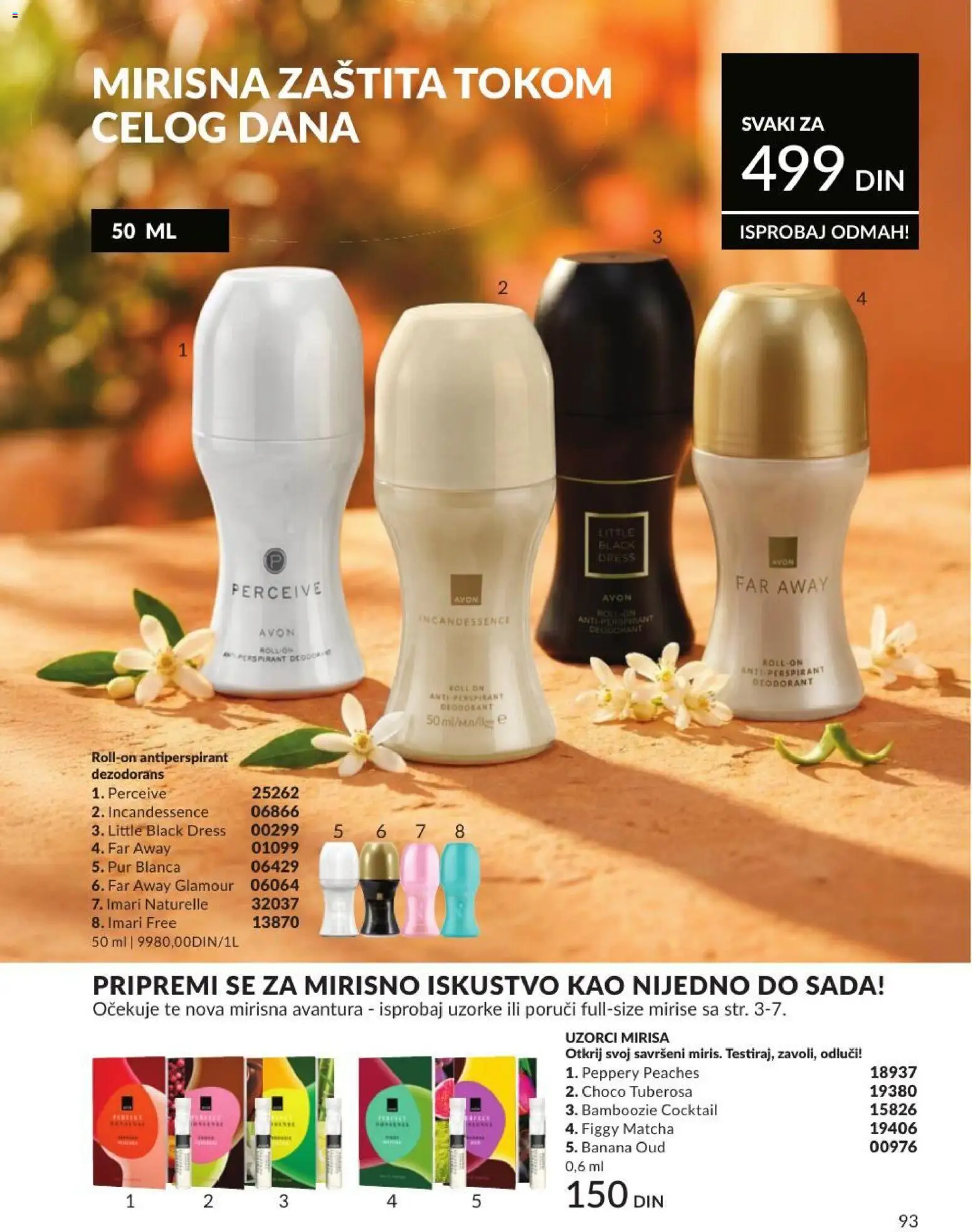 AVON katalog - važi od 01.07.2026 | Strana: 93 | Proizvode: Banana, Dezodorans, Antiperspirant