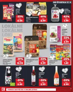 Kaufland SK akciós újság - amely érvényes a következő dátumtól: 2026.09.17. | Oldal: 53