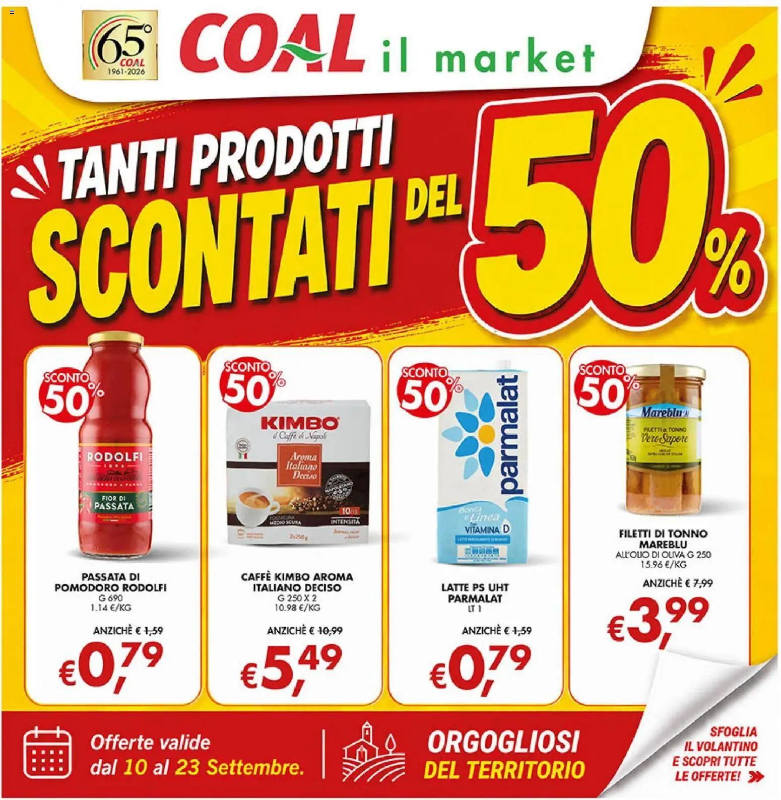 Coal Giovedì 10 Settembre Offerte e Sconti