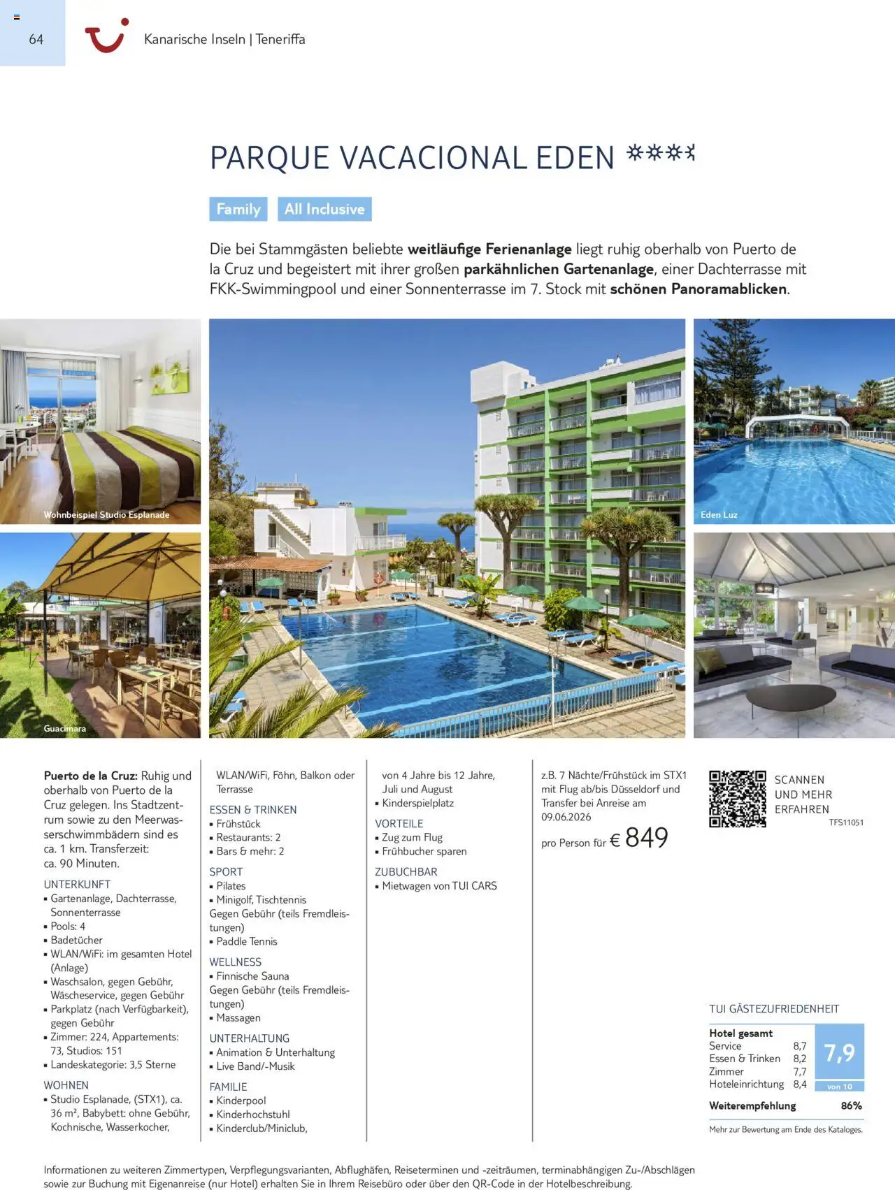 Aida - Kanaren, Kapverden & Senegal 2025/26 – gültig ab 01.11.2025 | Seite: 64 | Produkte: Rum, Babybett