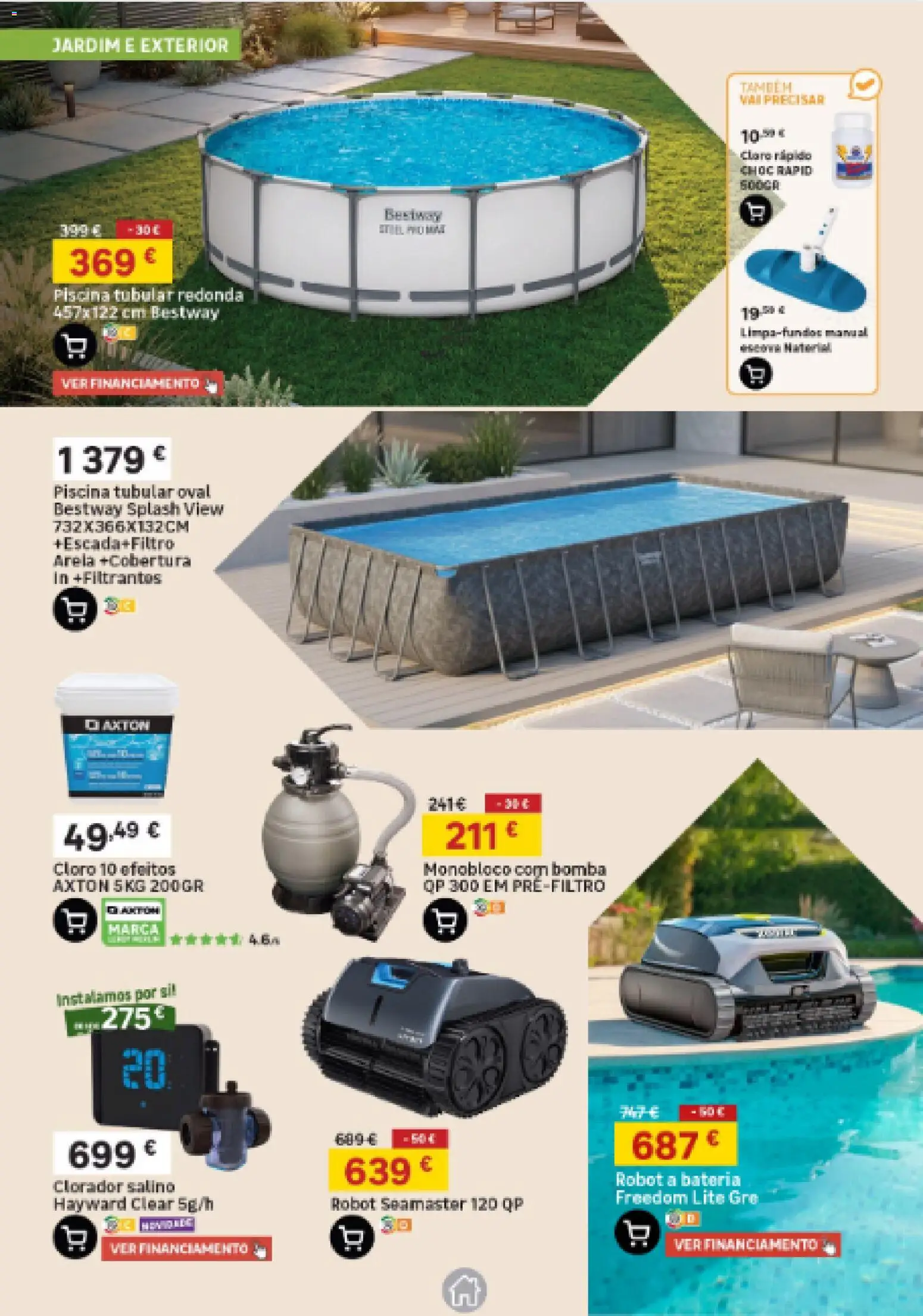 Leroy Merlin Arquipélago da Madeira │ válido de 30.04.2026 | Página: 11 | Produtos: Piscina, Bateria