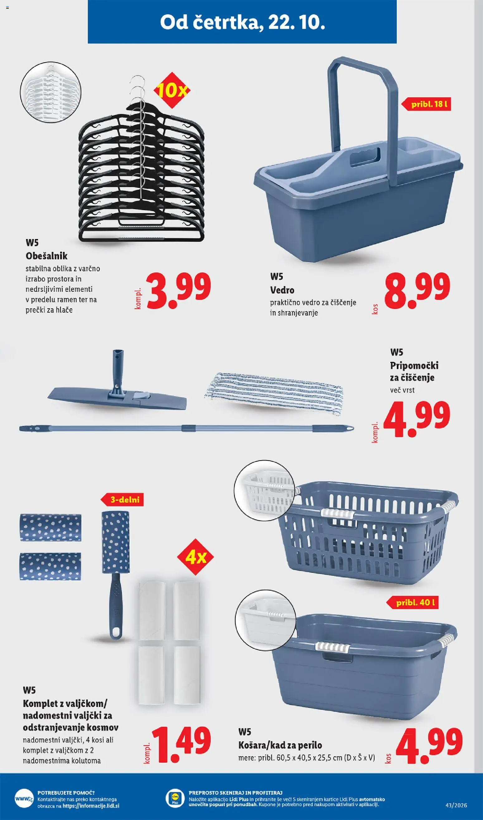 Novi Lidl katalog ponudbe – veljaven od 22.10.2026 | Stran: 29