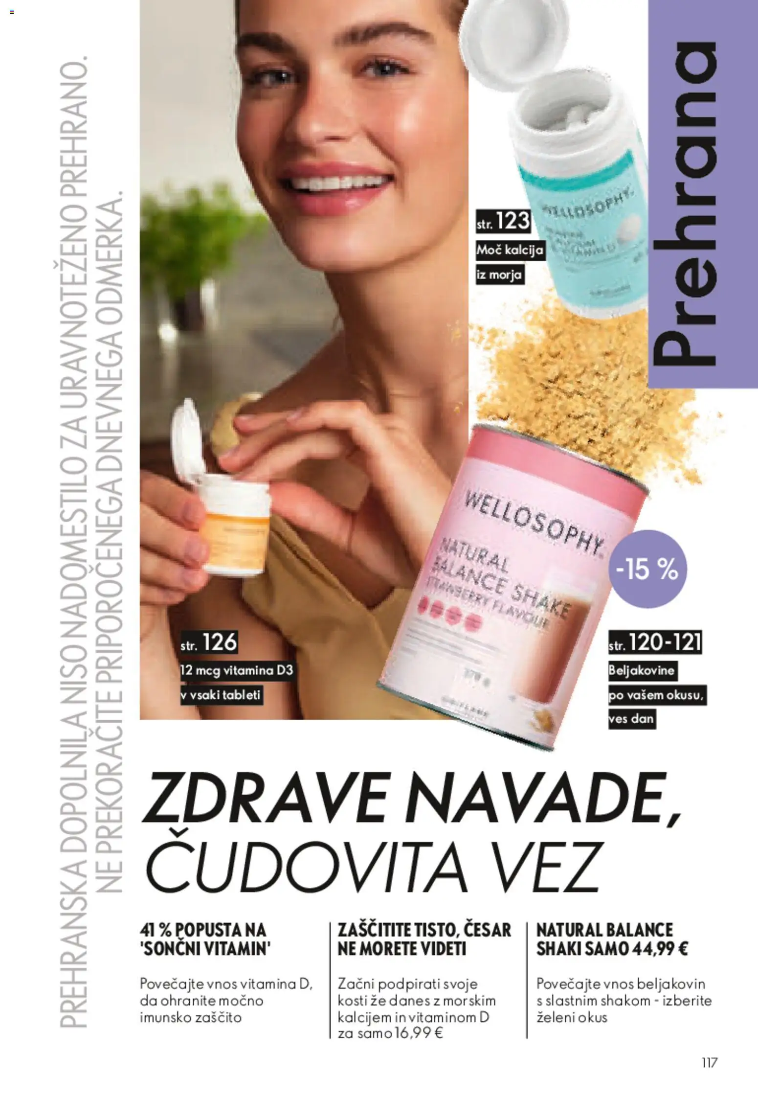 Novi Oriflame katalog ponudbe – veljaven od 13.05.2026 | Stran: 116 | Izdelki: Prehranska dopolnila