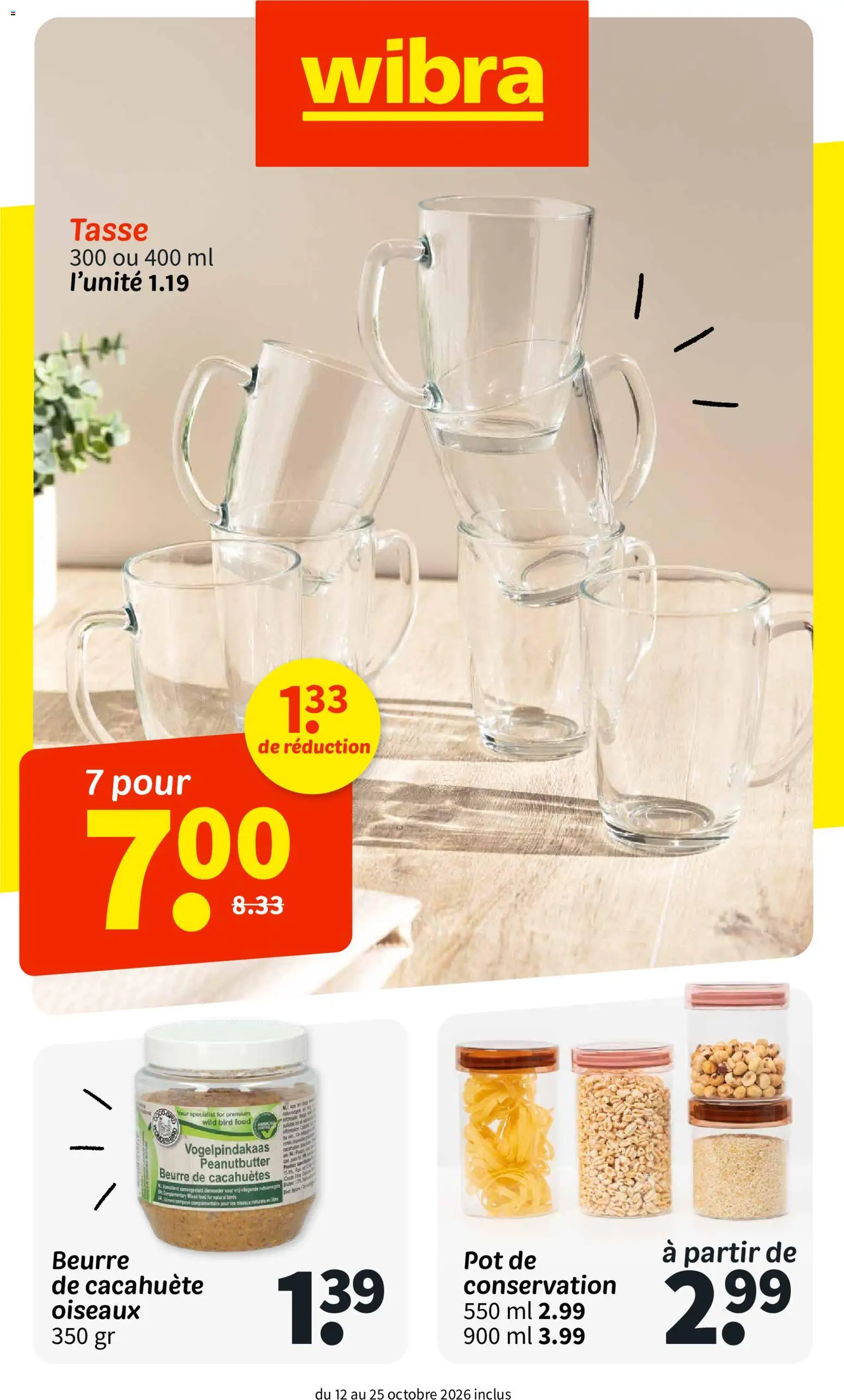 {H1} | Page: 1 | Produits: Cacahuète, Beurre de cacahuètes, Beurre, Pot de conservation