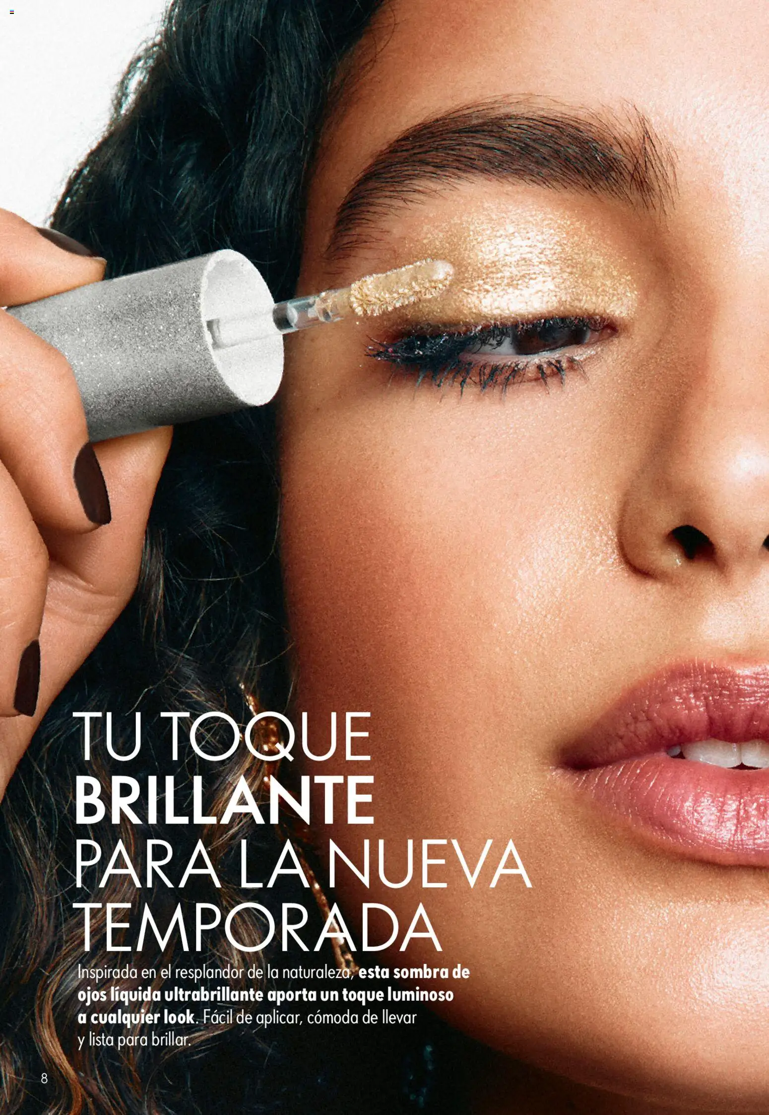 Oriflame - Catálogo Campaña 13 │ válido desde el 16/09/2026 | Página: 8 | Productos: Sombra, Cómoda, Sombra de ojos