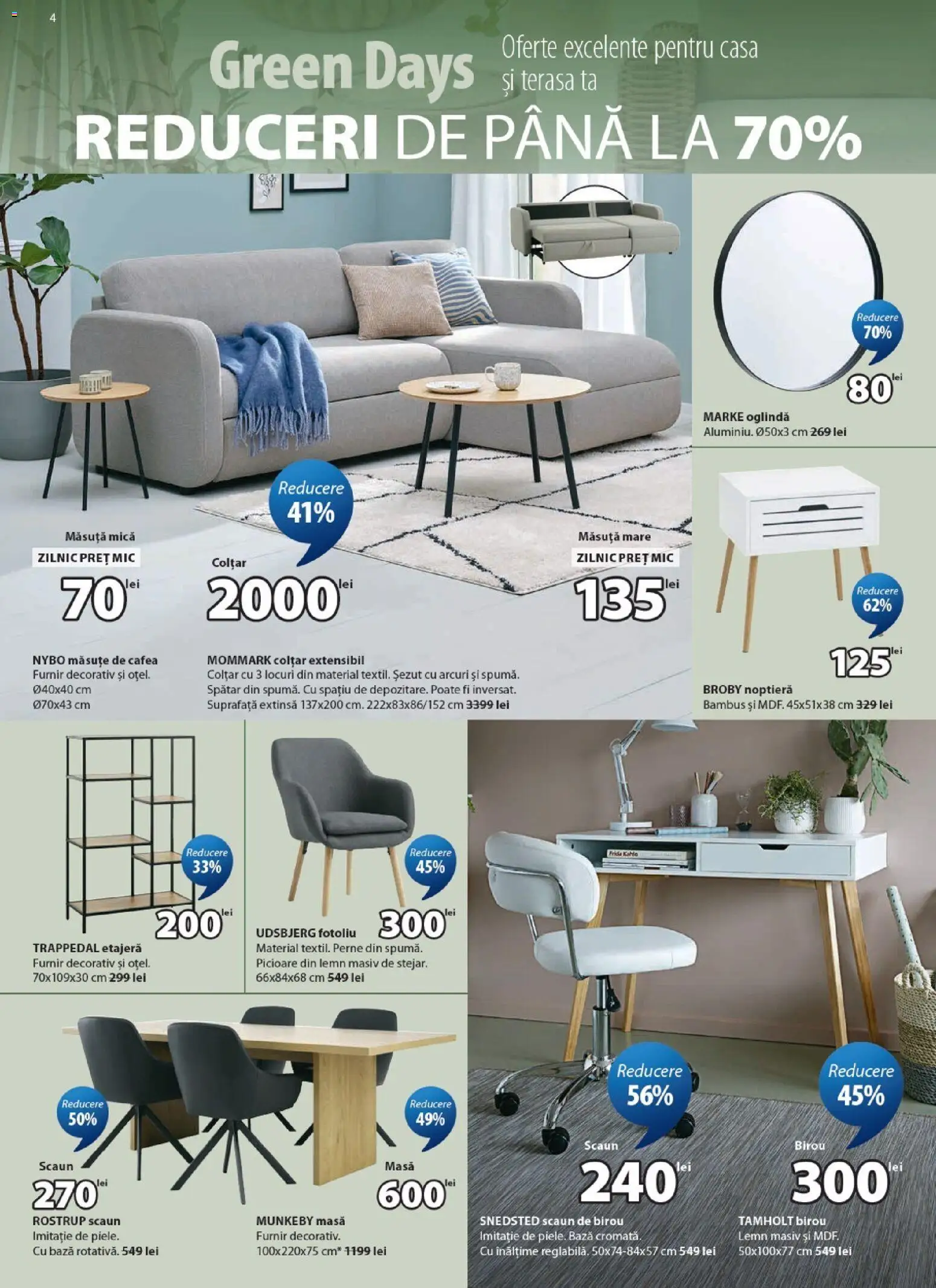 Noul catalog JYSK – valabil de la 26.06.2026 | Pagină: 4