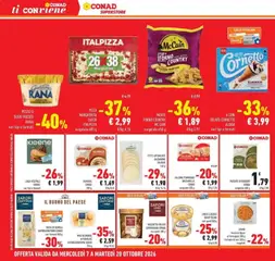 Anteprima del volantino ZANINI - focaccia ligure al formaggio 300 g - farinata di ceci 320 g surgelati, ZANINI - focaccia ligure al formaggio 300 g - farinata di ceci 320 g surgelati valido a partire dal 07/10/2026 | Pagina: 32 | Prodotti: Pizza, Gelato, Patate, Mozzarella