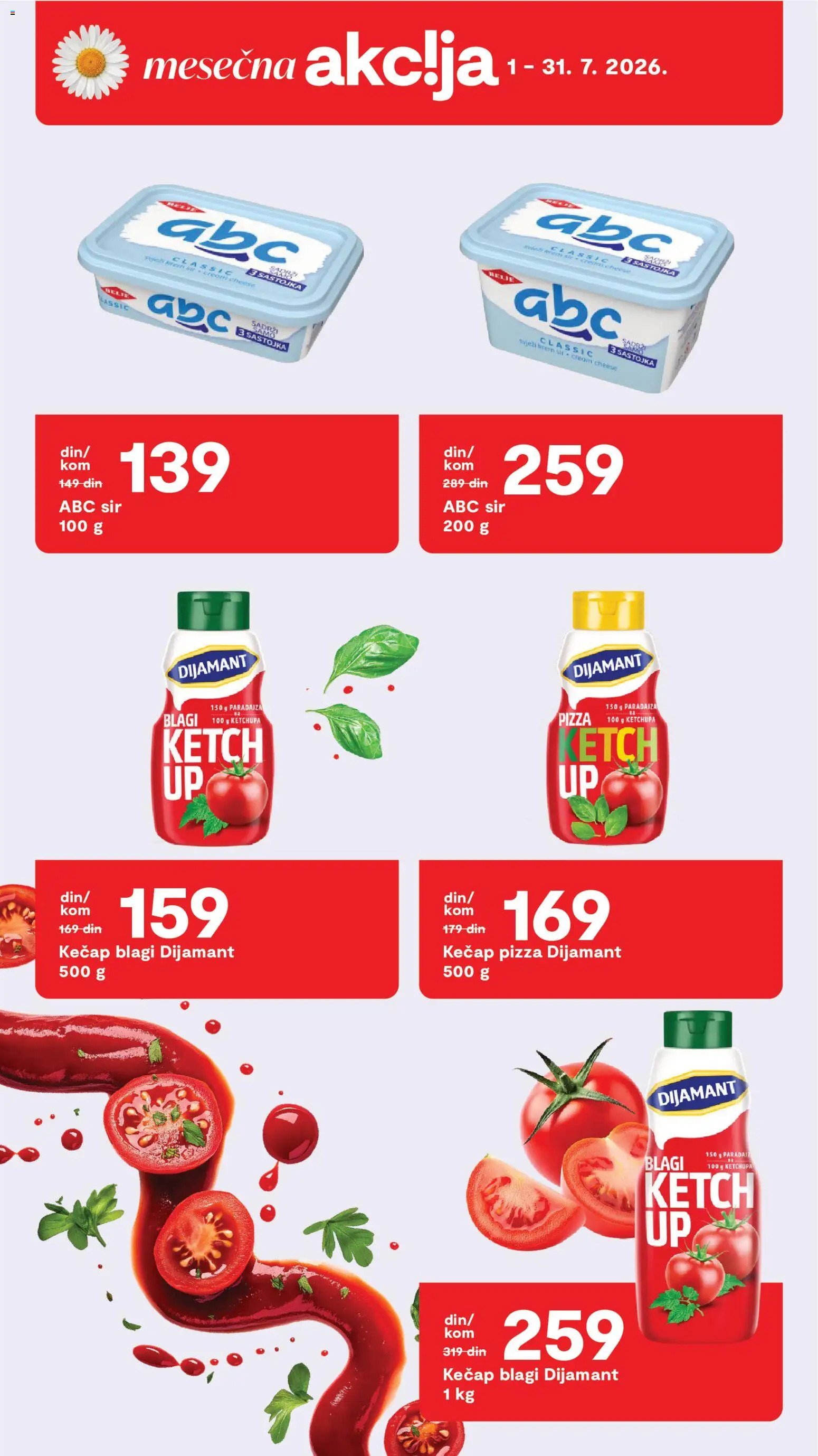 Matijevic katalog - važi od 17.07.2026 | Strana: 20 | Proizvode: Kečap, Sir