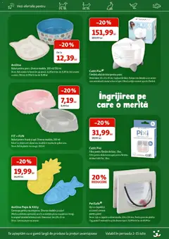 Ofertele Fressnapf valabile de la 02.07.2026 | Pagină: 11 | Produse: Mașină De Spălat, Bol, Pește, Apă