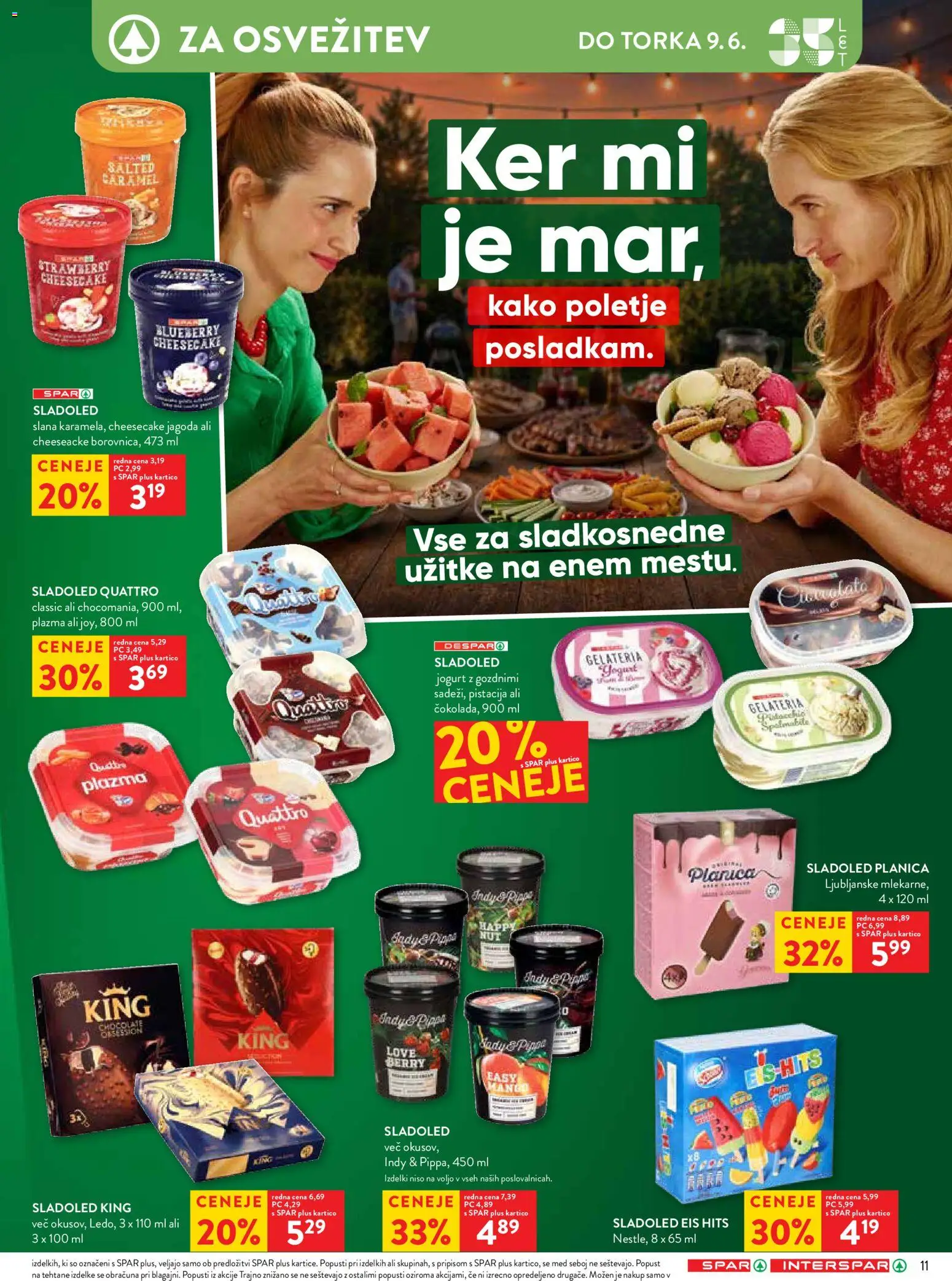 Novi Spar katalog ponudbe – veljaven od 03.06.2026 | Stran: 11