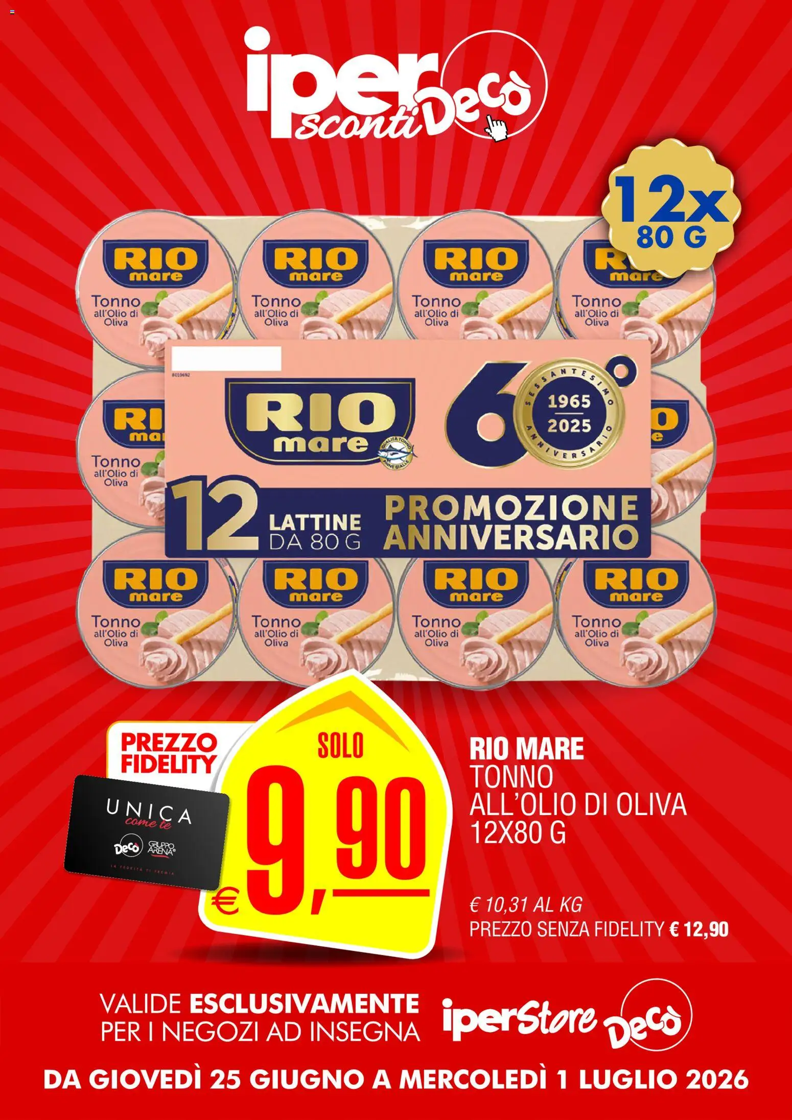 Volantino Decò del 25/06/2026 | Pagina: 5 | Prodotti: Tè, Tonno