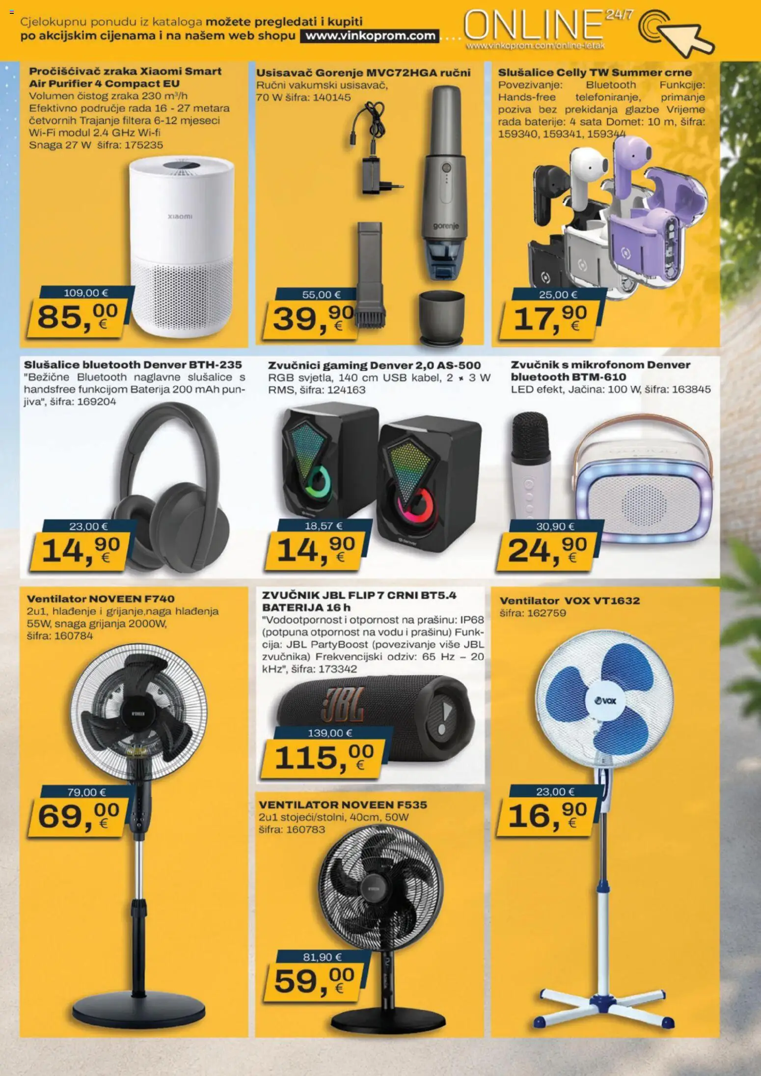 Vinkoprom katalog | vrijedi od 06.08.2026 | Stranica: 3 | Proizvodi: Baterija, Led, Xiaomi, USB