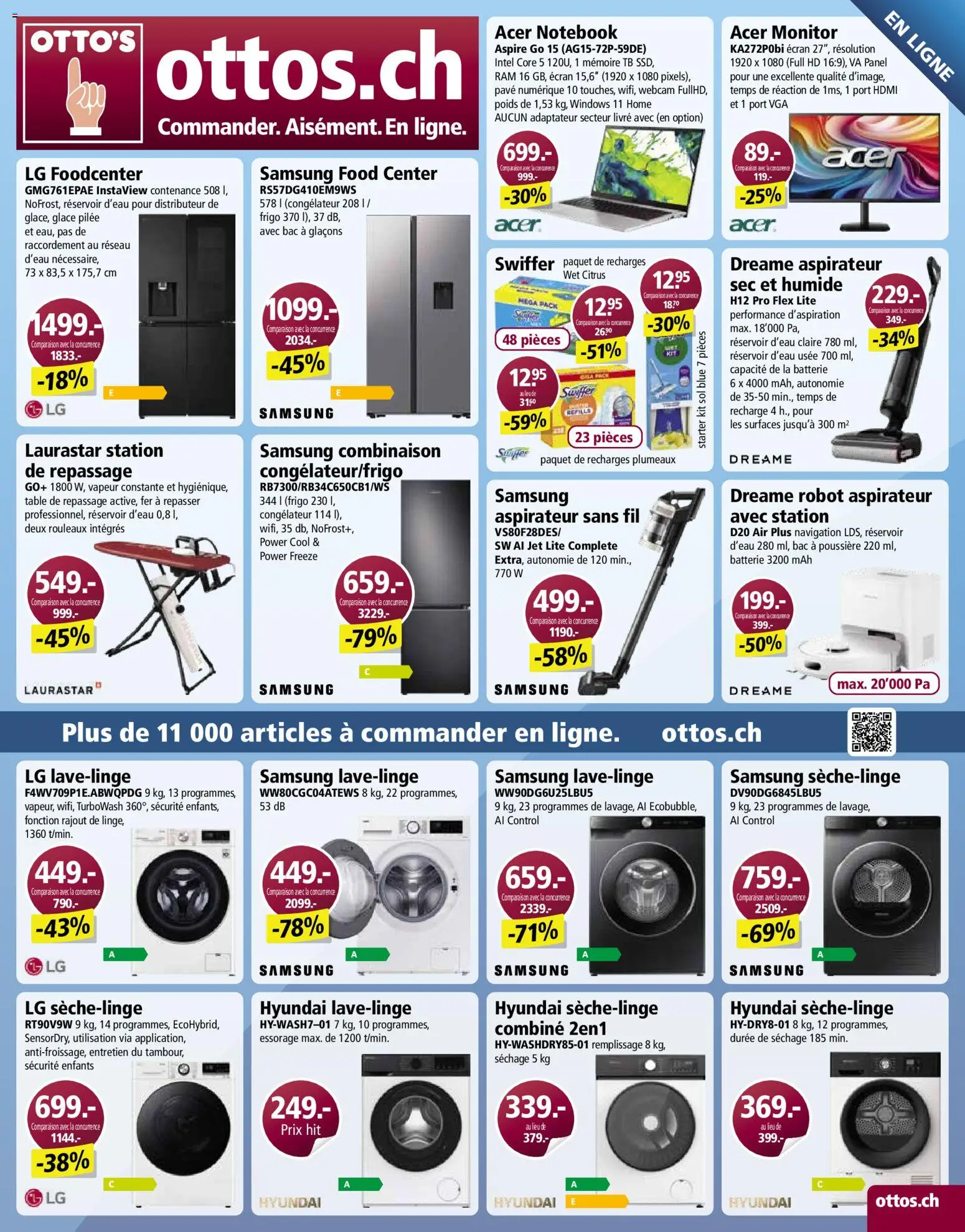 Otto's aktionen FR – gültig ab 11.08.2026 | Seite: 13 | Produkte: Notebook, Monitor, Samsung, LG