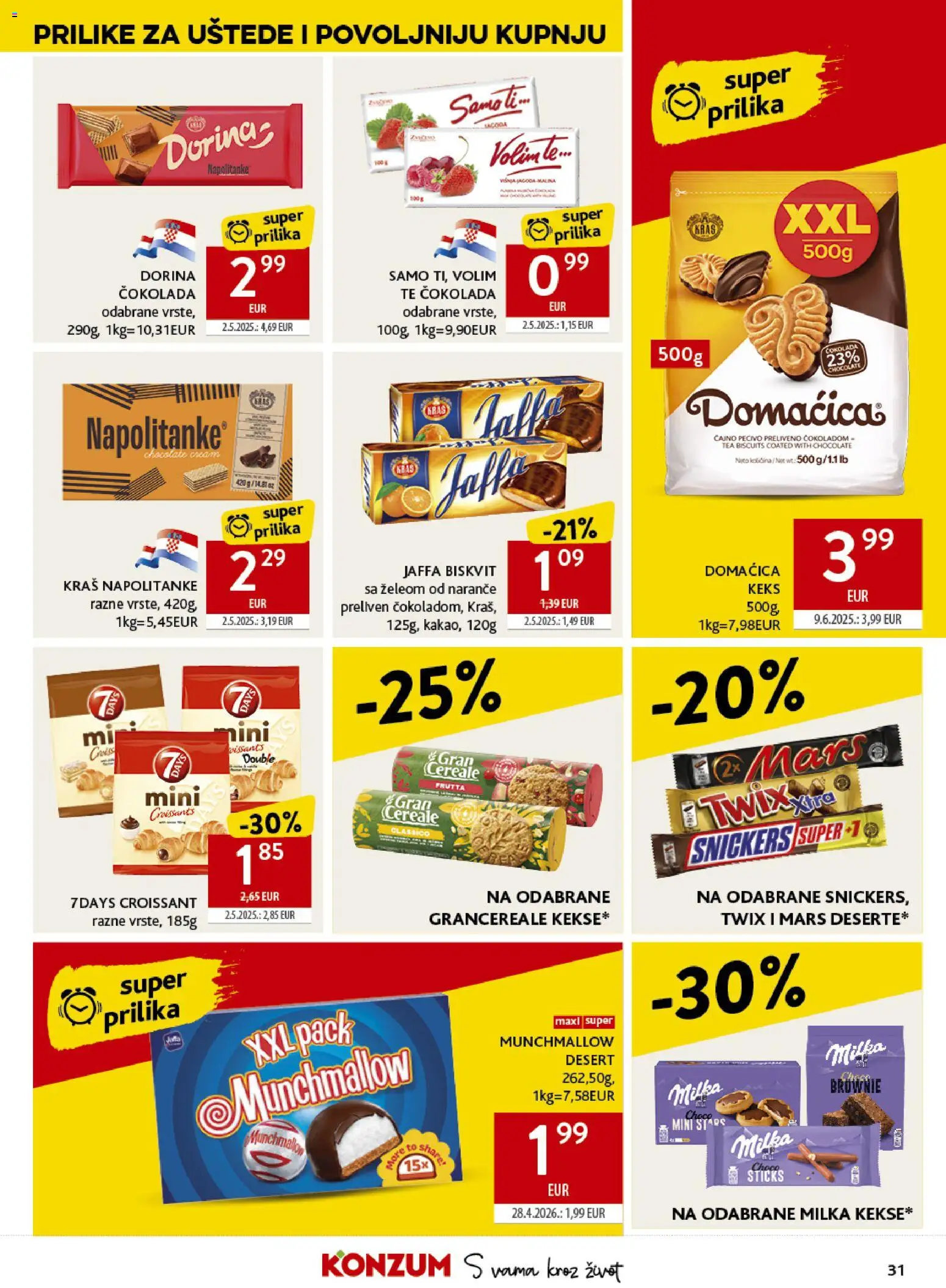 🛒 Konzum katalog od 📆 03.06.2026 ➤ Pogledaj akcije sada!🔥 | Hrvatska