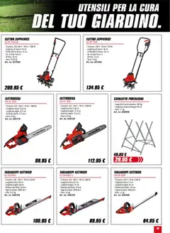 Anteprima del volantino Einhell volantino valido a partire dal 01/06/2026 | Pagina: 29 | Prodotti: Tagliasiepi, Motosega