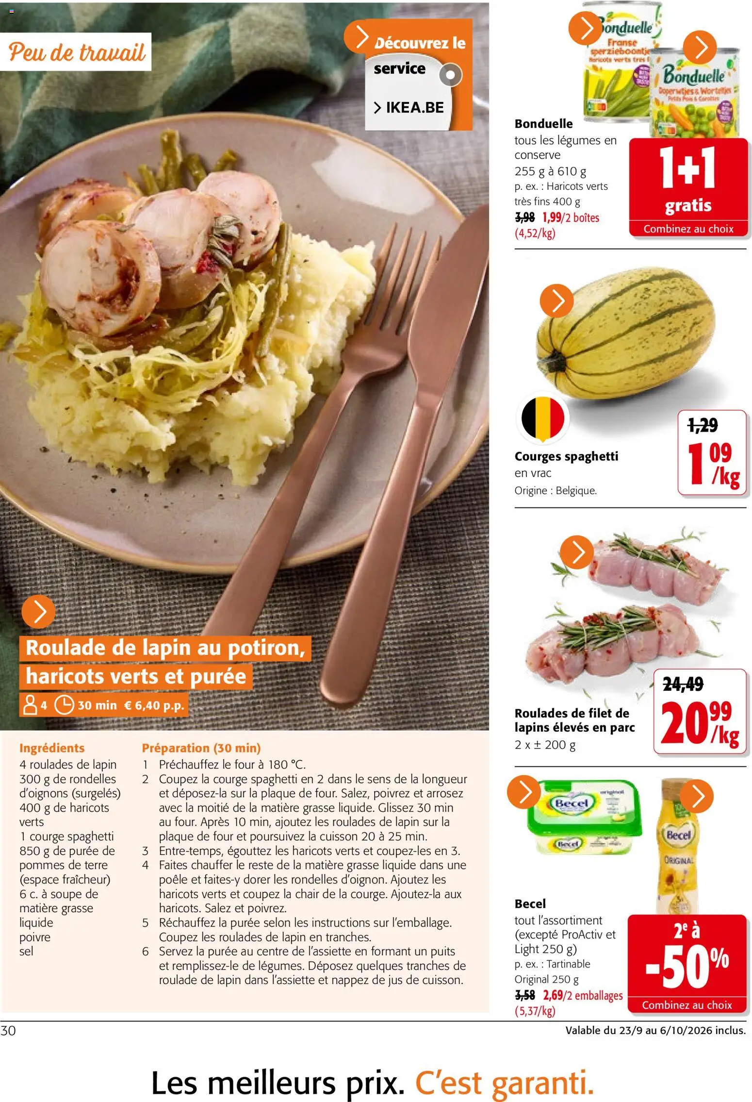{H1} | Pagina: 30 | Producten: Spaghetti, La, Filet