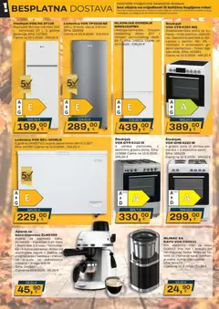 Vinkoprom Katalog - Pregled kataloga iz trgovine Vinkoprom, vrijedi od 01.10.2026 | Stranica: 4 | Proizvodi: Mlin za kavu, Nož, Hladnjak, Zamrzivač