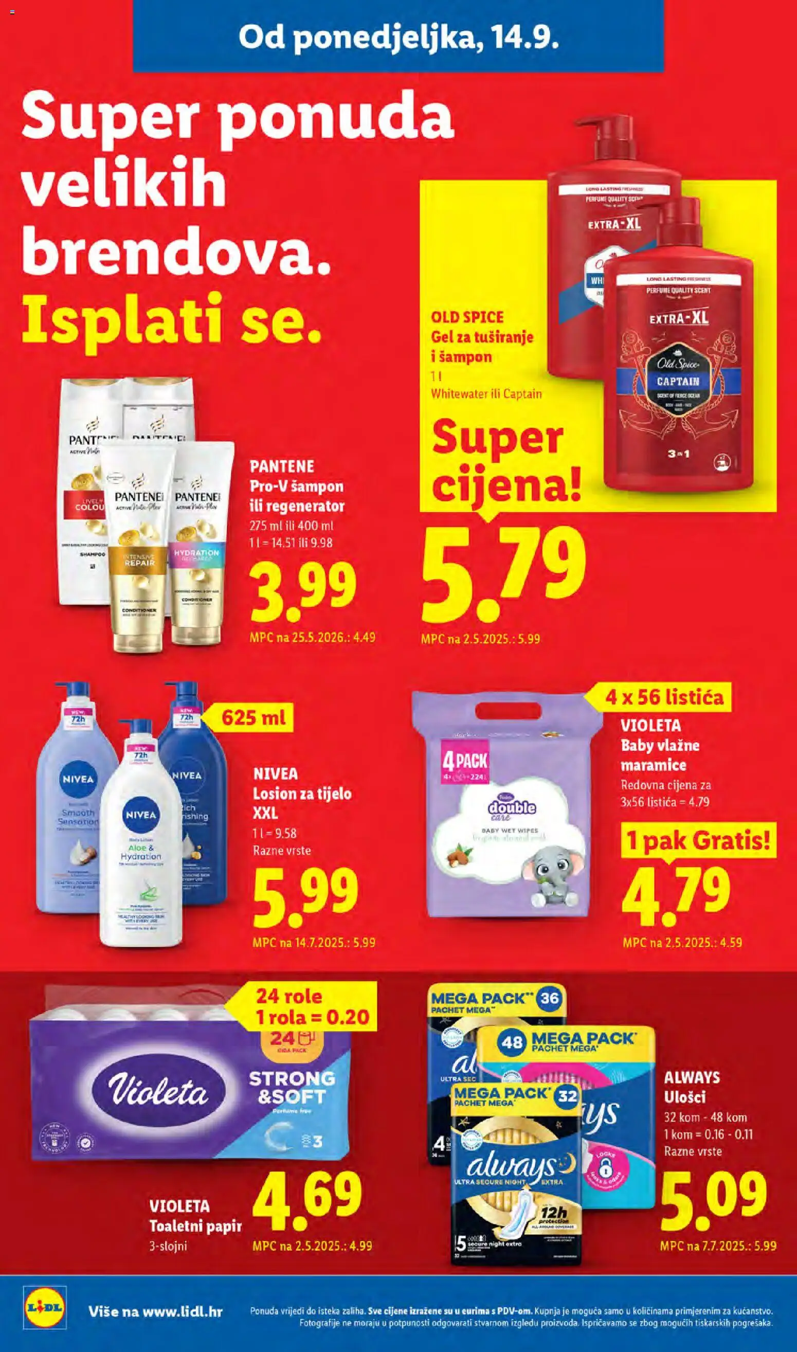 Lidl katalog | vrijedi od 14.09.2026 | Stranica: 22