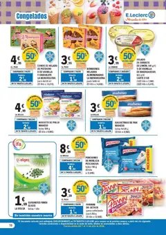 Vista previa E.Leclerc Miranda de Ebro válido desde el 07/07/2026 | Página: 10 | Productos: Pan, Helado, Bolsa, Nuggets