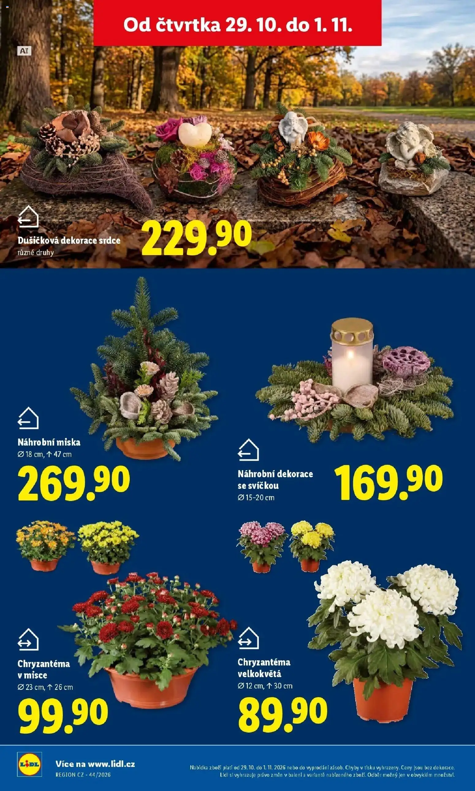Lidl leták od 29.10.2026 - Nový akční leták | Strana: 55 | Produkty: Miska, Dekorace